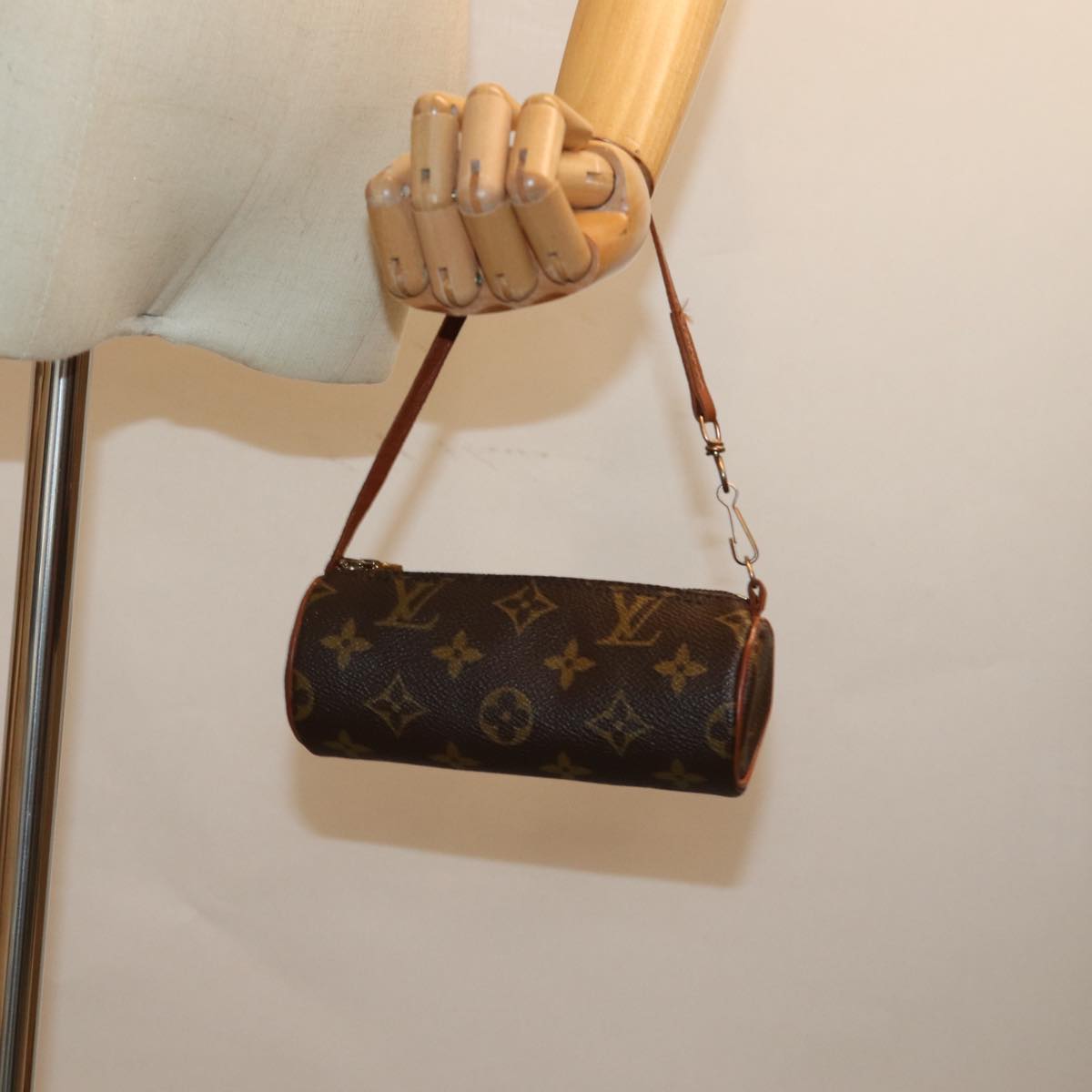 LOUIS VUITTON Monogram Papillon Pouch Vintage LV yk12873