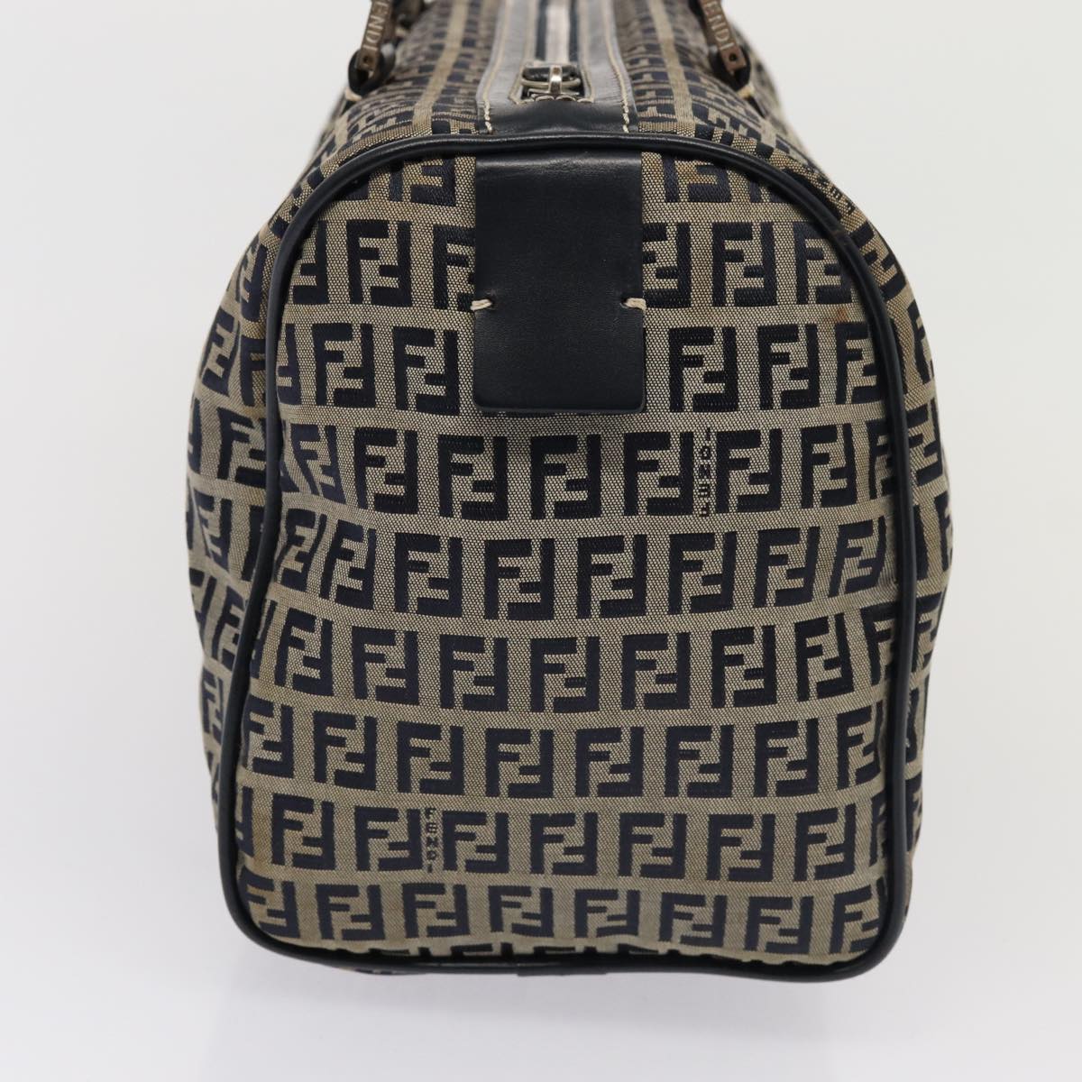 Luxury Fendi Zucchino Canvas Hand Bag Navyyk13932