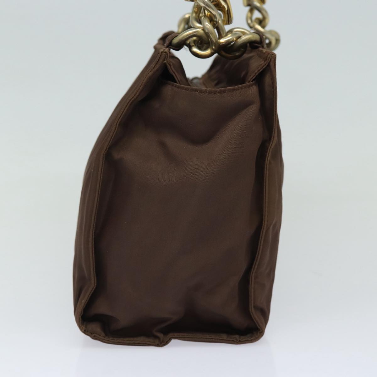 Luxury Prada Hand Bag Nylon Brown yk13959