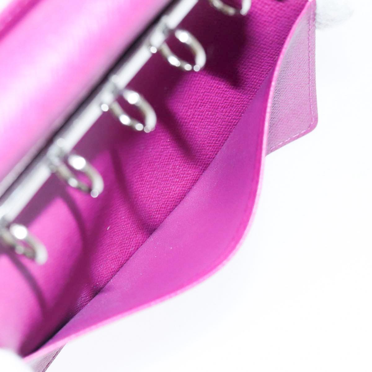 LOUIS VUITTON Epi Agenda PM Day Planner Cover Purple Cassis R2005K yk14496