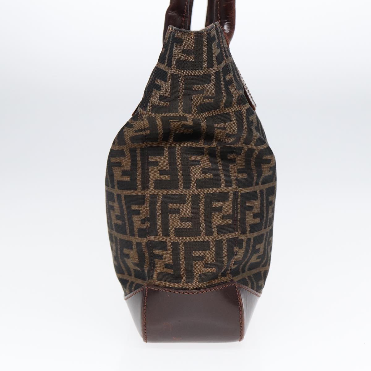 Luxury Fendi Zucca Canvas Tote Bag Brown Blackyk14553