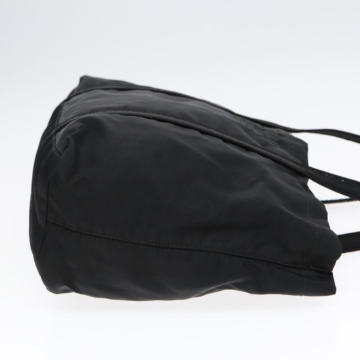 Luxury Prada Hand Bag Nylon Black Silver yk14668