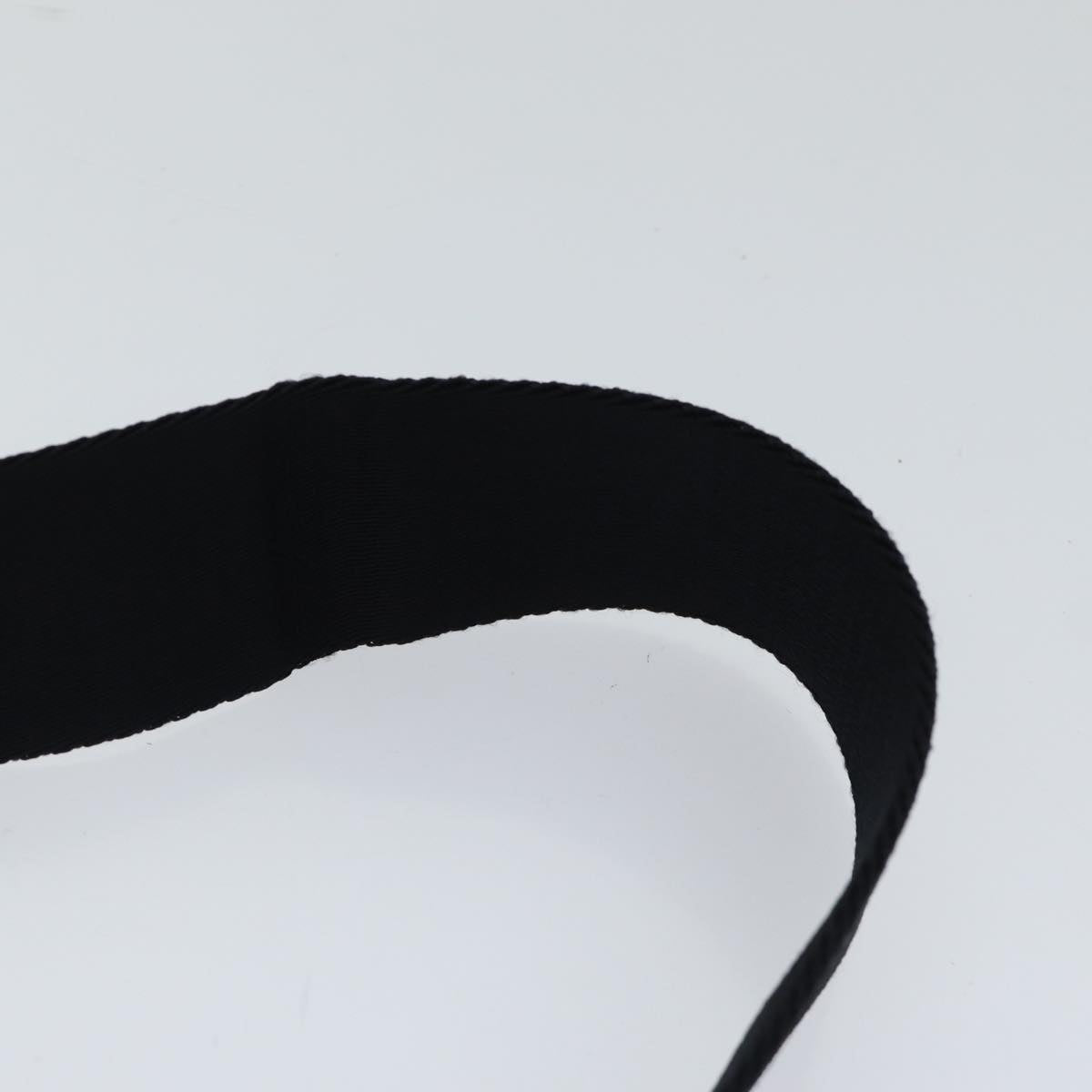 Luxury Prada Adjustable Shoulder Strap Canvas 25.2""""-40.9"""" Black yk14950