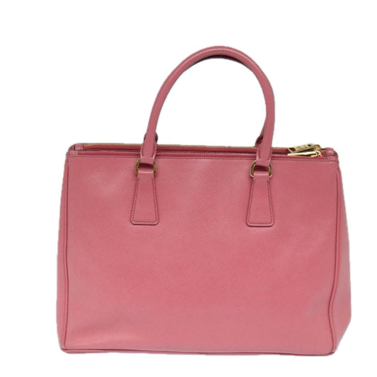 Luxury Prada Hand Bag Safiano leather Pink Gold yk15229