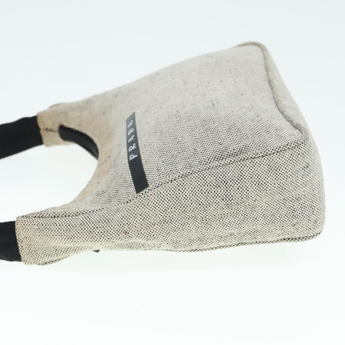 Luxury Prada Sports Hand Bag Canvas Gray Silver yk15403