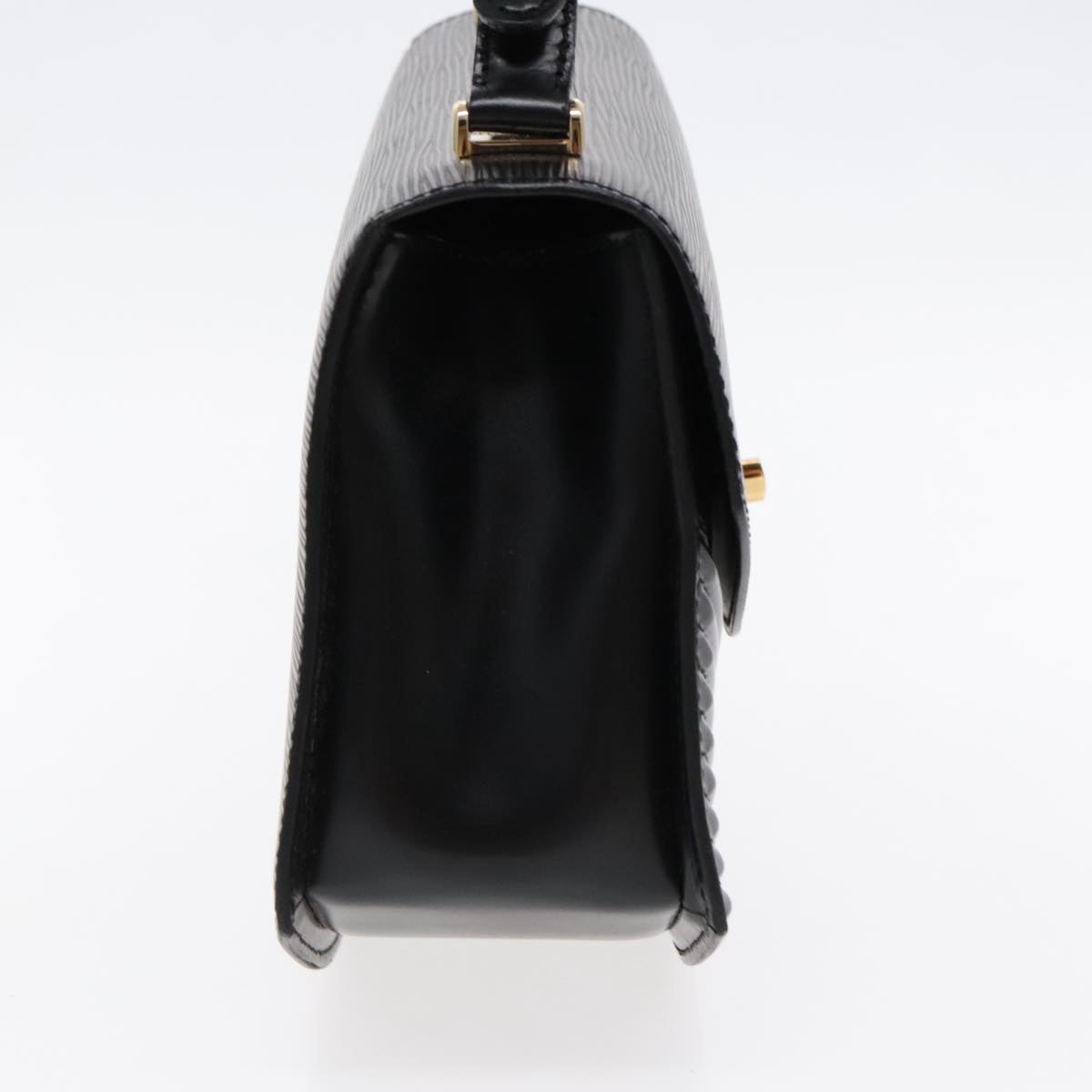 LOUIS VUITTON Epi Tilsitt Shoulder Bag Black M52482 LV yk15524