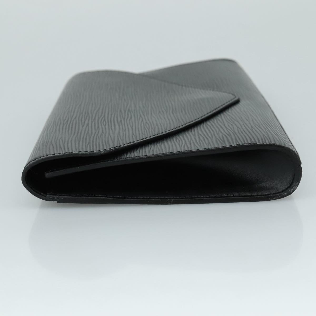 LOUIS VUITTON Epi Art Deco Clutch Bag Black M52632 LV yk16367