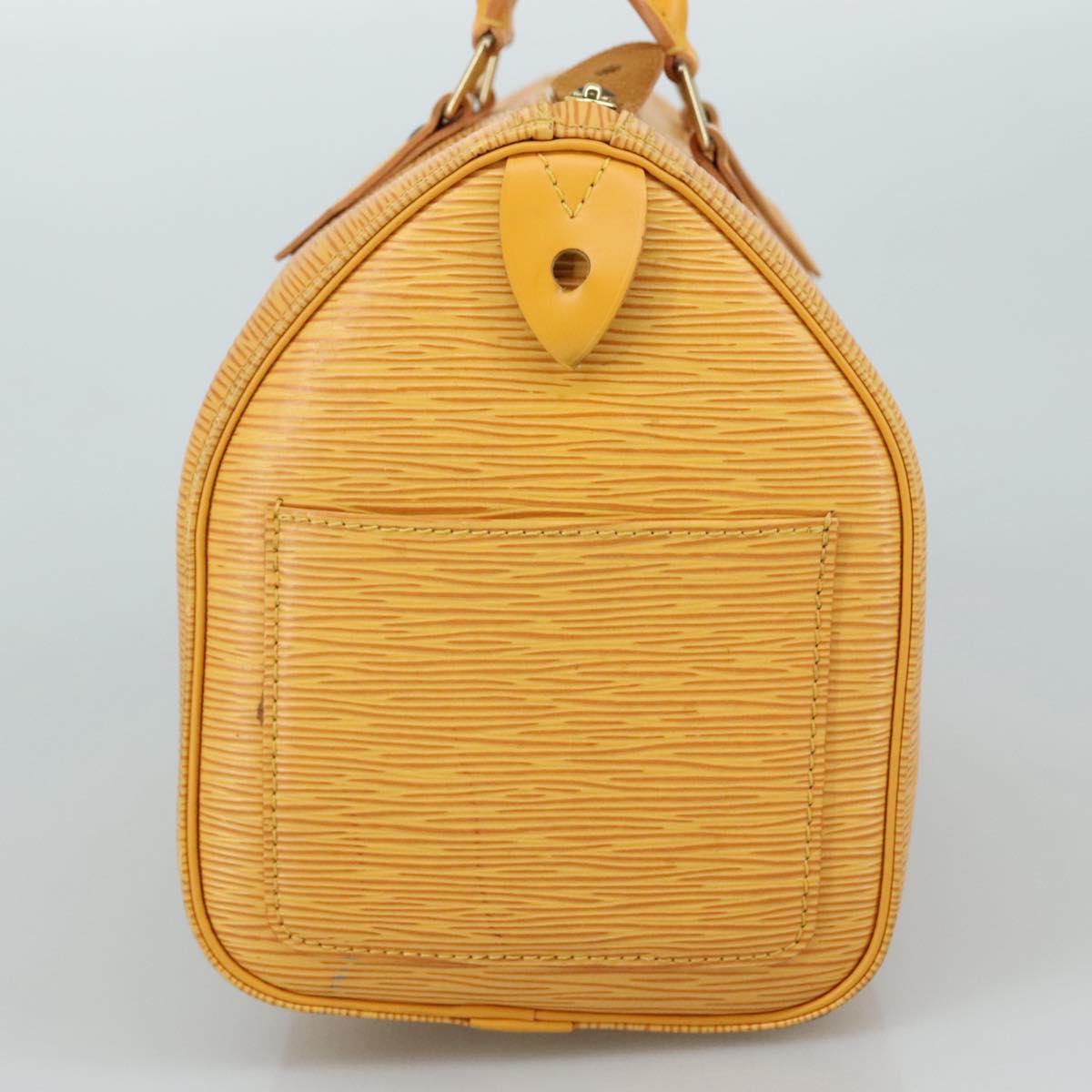 LOUIS VUITTON Epi Speedy 25 Hand Bag Tassili Yellow M43019 LV yk16612