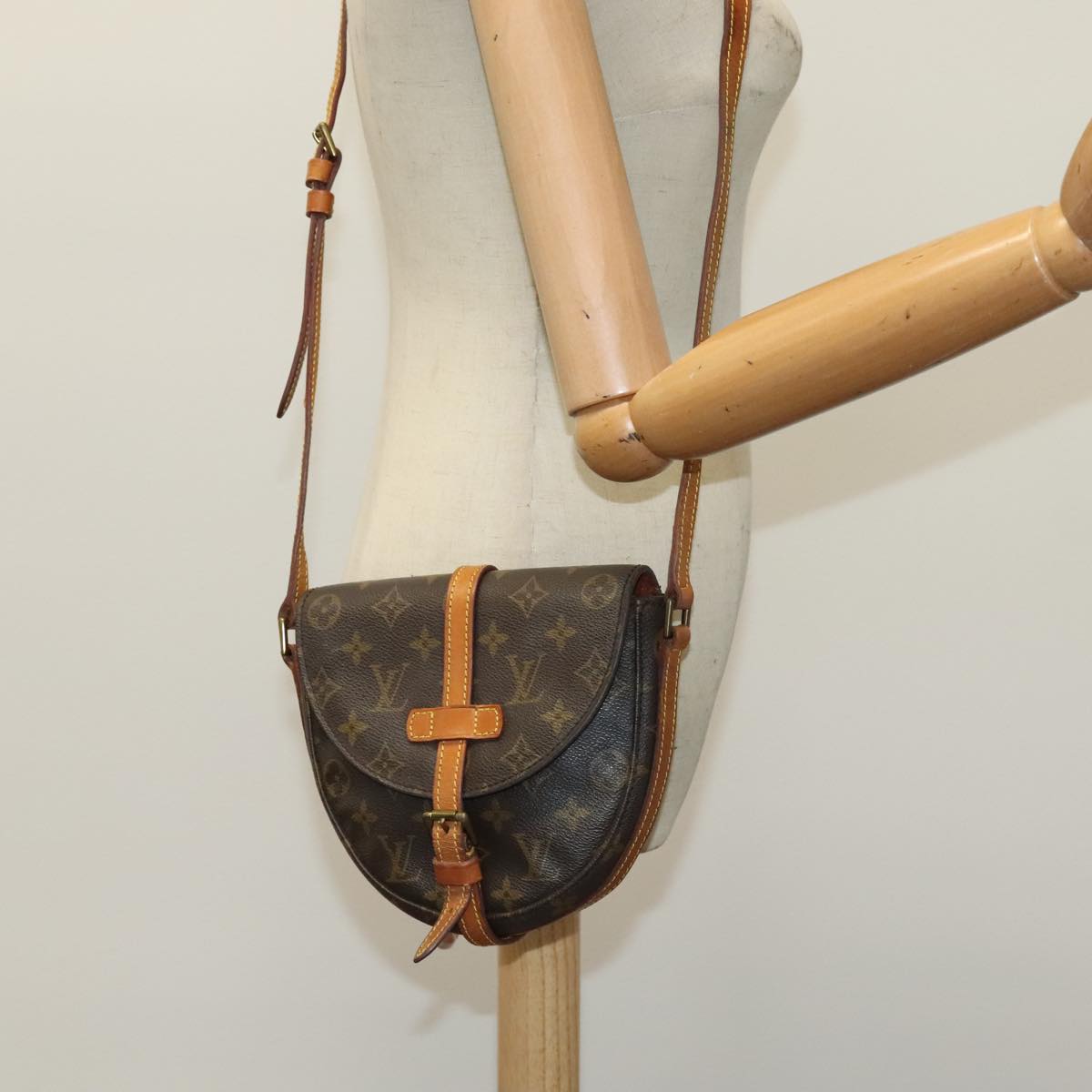 LOUIS VUITTON Monogram Chantilly PM Shoulder Bag M51234 LV yk16621