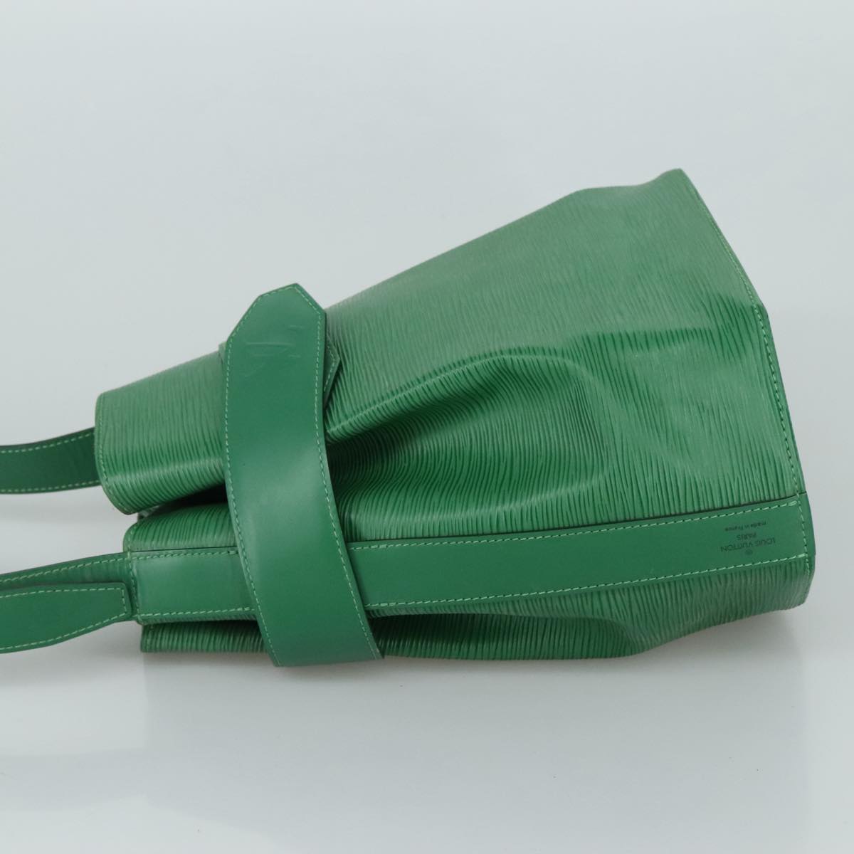 LOUIS VUITTON Epi Sac Depaule PM Shoulder Bag Green LV yk16644