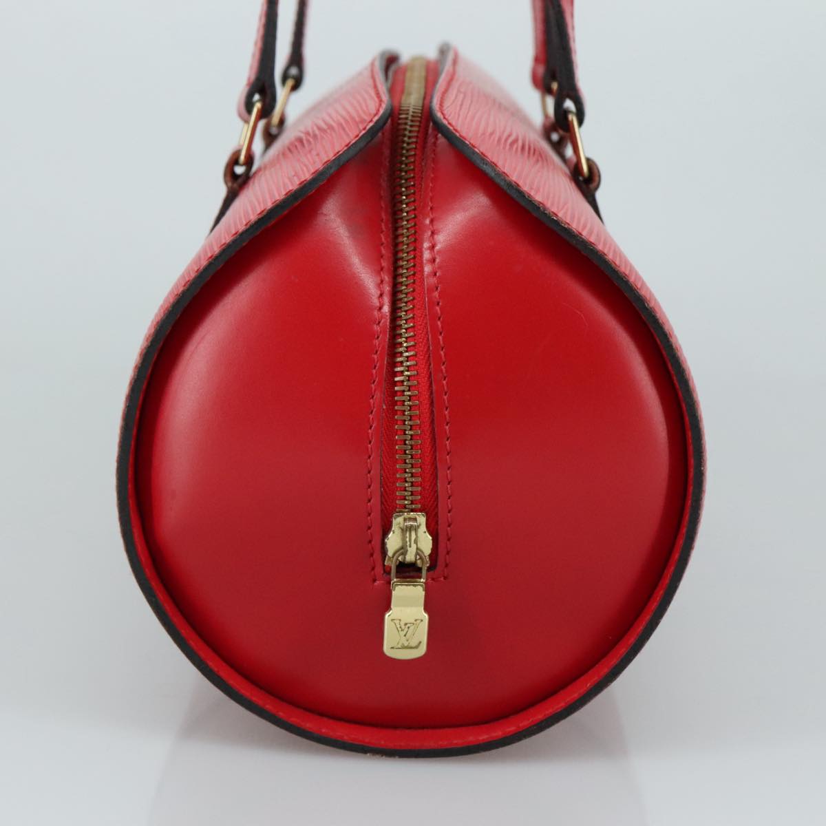LOUIS VUITTON Epi Soufflot Hand Bag Red M52227 LV yk16654