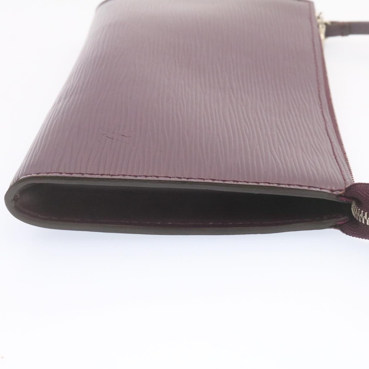 LOUIS VUITTON Epi Pochette Accessoires Pouch Cassis Purple M5298K LV yk2406