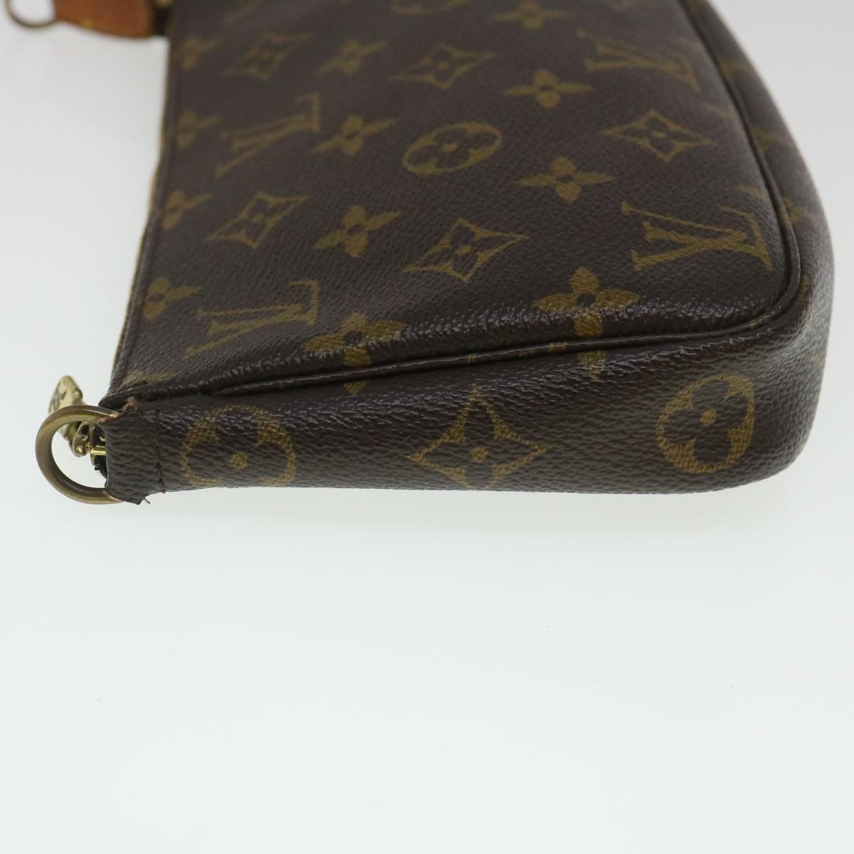 LOUIS VUITTON Monogram Pochette Accessoires Pouch M51980 LV yk4144