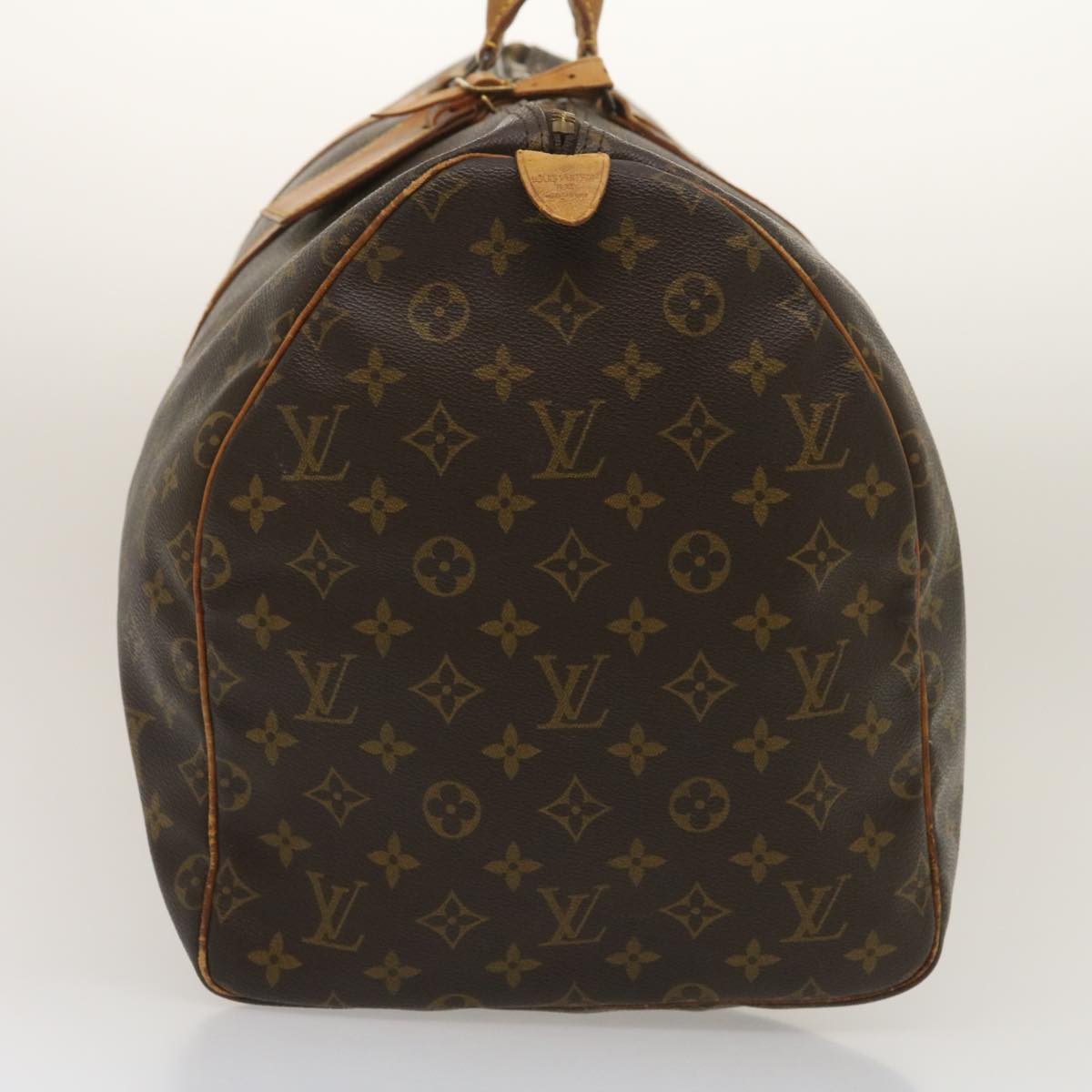 LOUIS VUITTON Monogram Keepall 55 Boston Bag M41424 LV yk4158