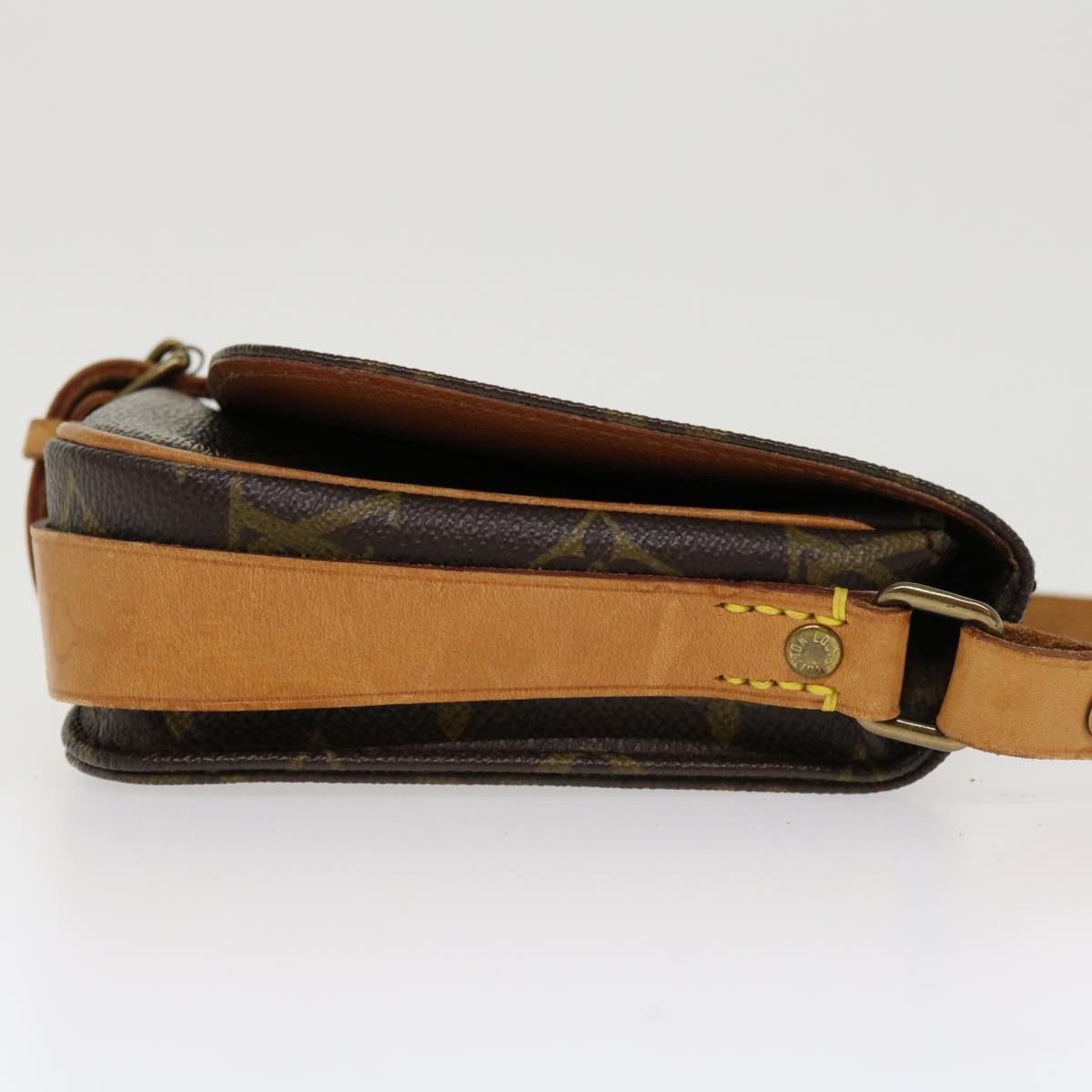 LOUIS VUITTON Monogram Cartouchiere PM Shoulder Bag M51254 LV yk5449