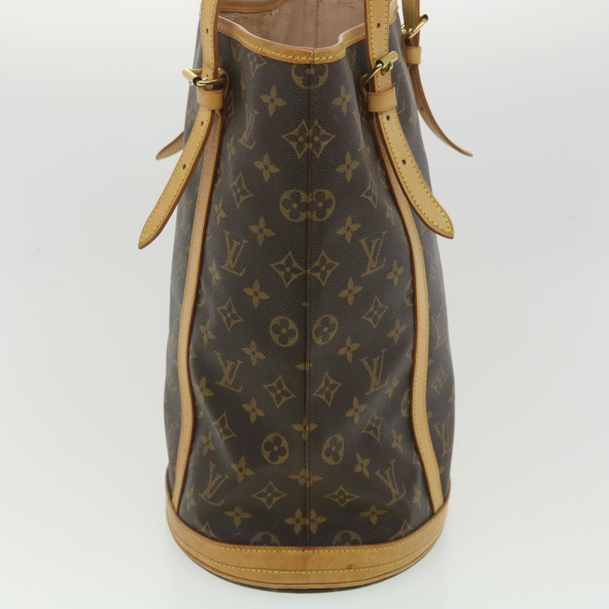 LOUIS VUITTON Monogram Bucket GM Shoulder Bag M42236 LV yk5693
