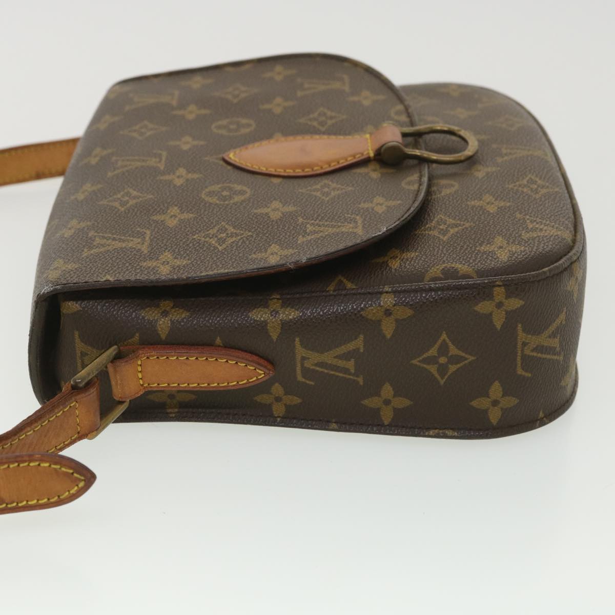 LOUIS VUITTON Monogram Saint Cloud GM Shoulder Bag M51242 LV yk6129B