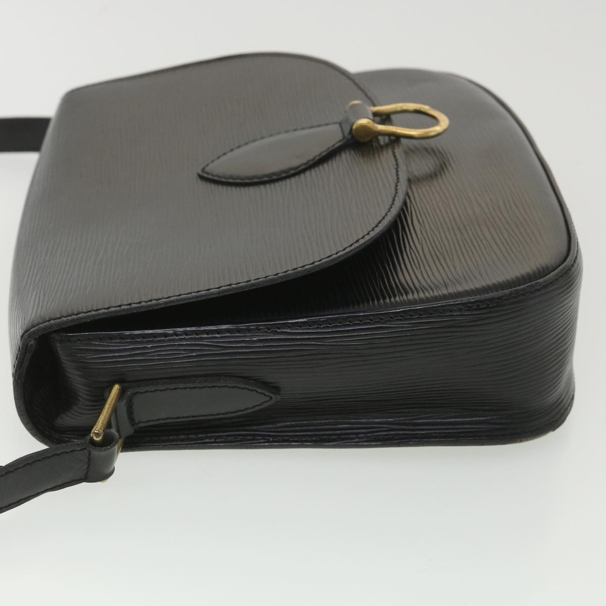 LOUIS VUITTON Epi Saint Cloud GM Shoulder Bag Black M52192 LV yk6131B