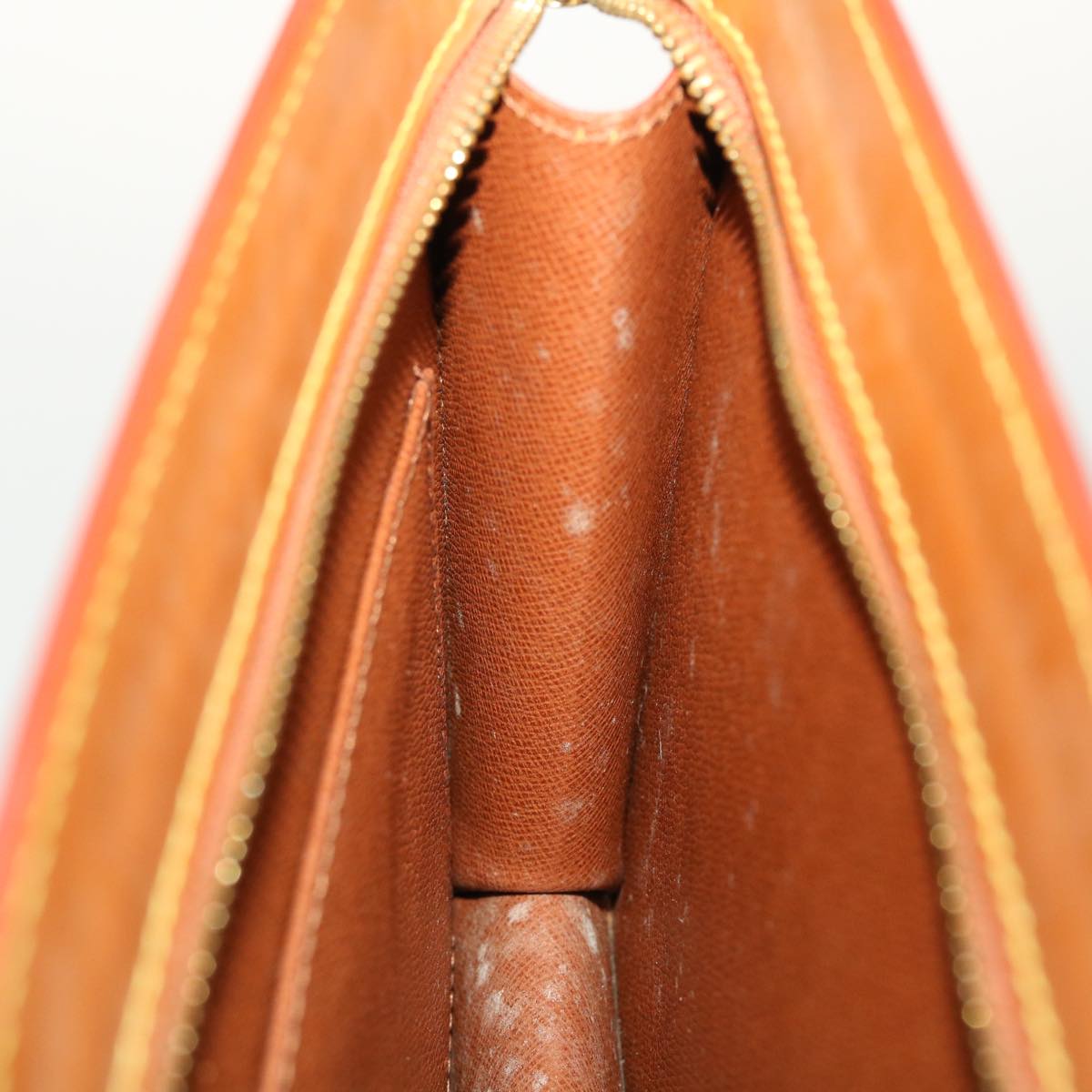 LOUIS VUITTON Epi Pochette Homme Clutch Bag Brown M52528 LV yk7334