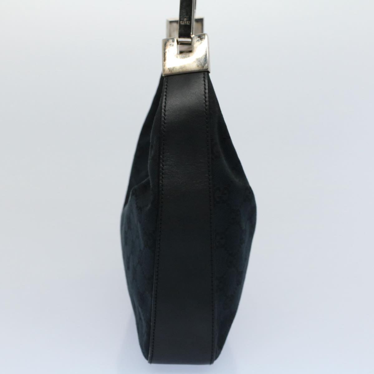 Luxury Gucci GG Canvas Shoulder Bag Black 001 3812 8676
