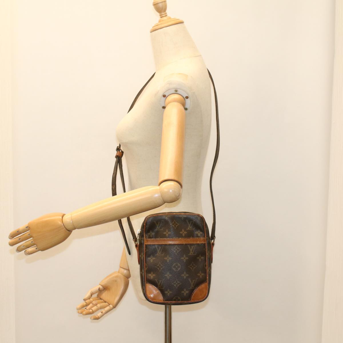 LOUIS VUITTON Monogram Danube Shoulder Bag M45266 LV yk8828