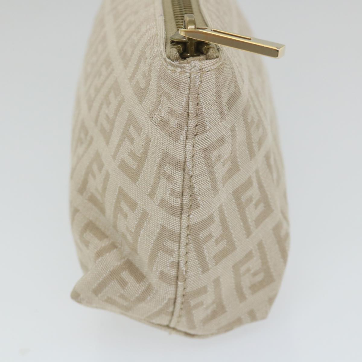 Luxury FendiZucchino Canvas Pouch Beigeyk9285