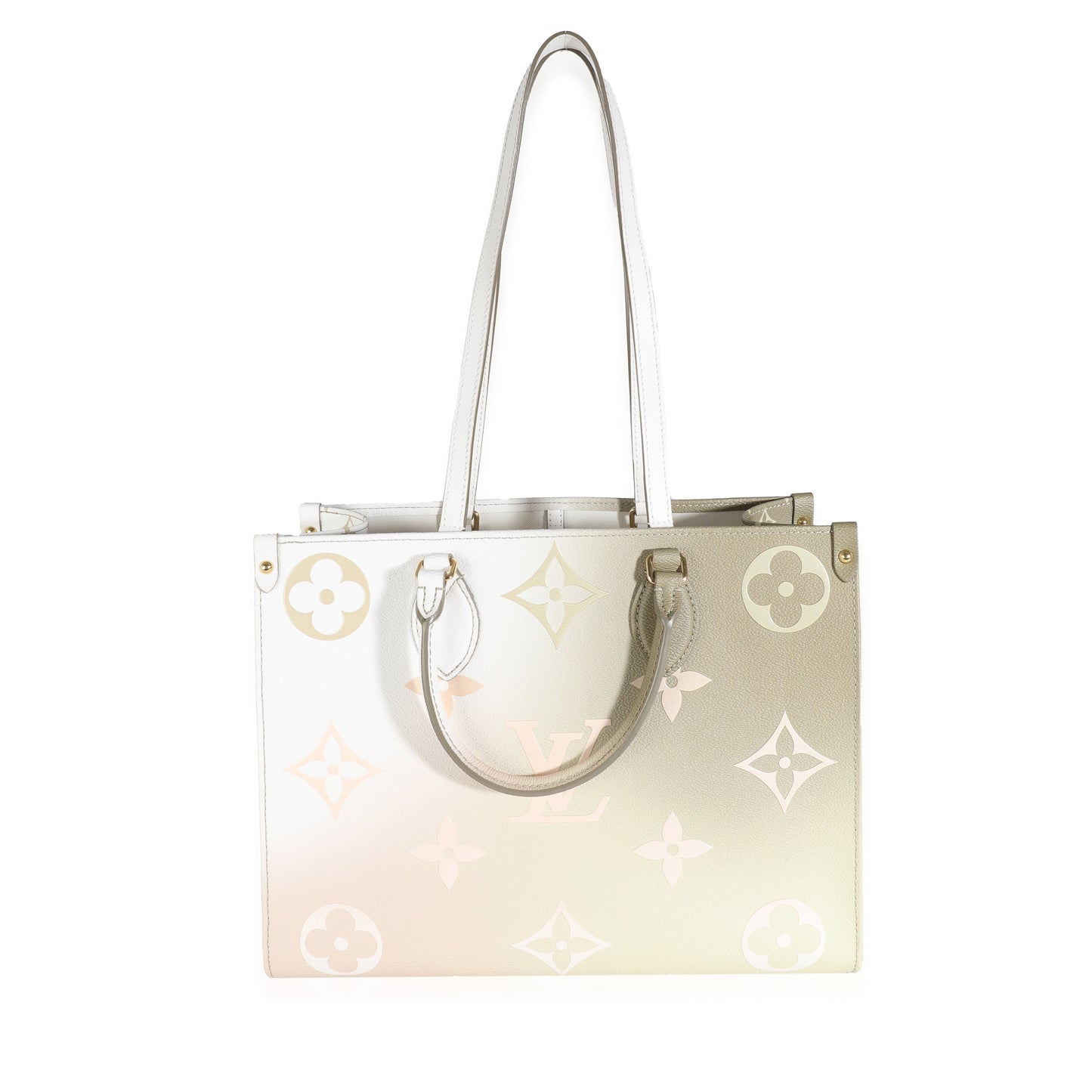 Louis Vuitton Khaki Monogram Canvas Spring In The City Sunset Onthego MM