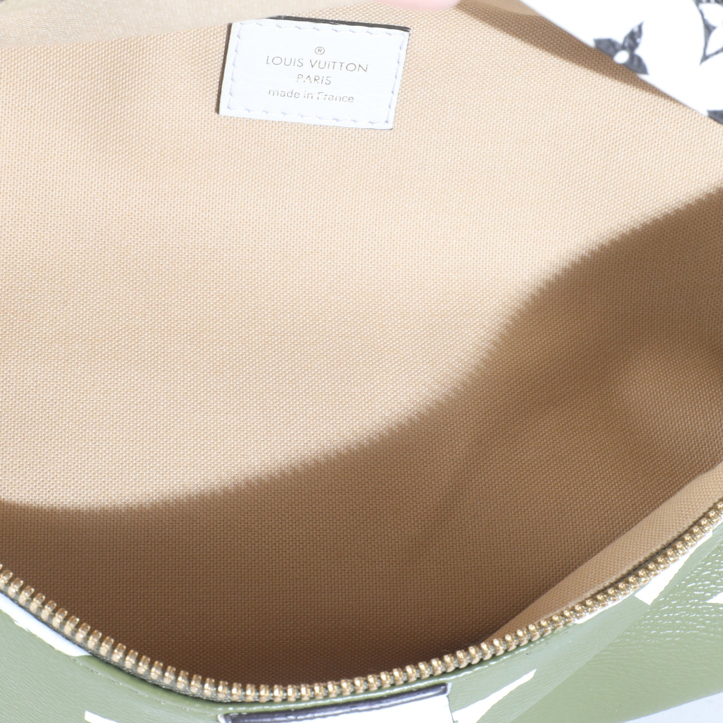Louis Vuitton Khaki Beige Monogram Giant Canvas Bumbag