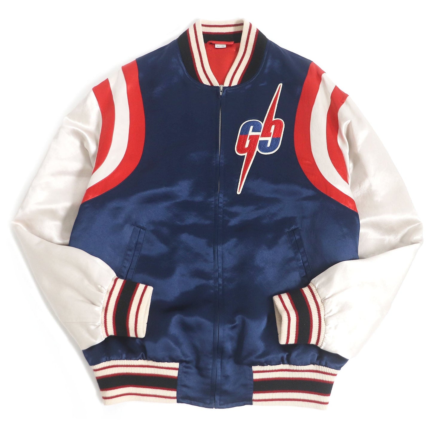 Luxury Gucci Trending 2025 Double G Logo Souvenir Jacket 44