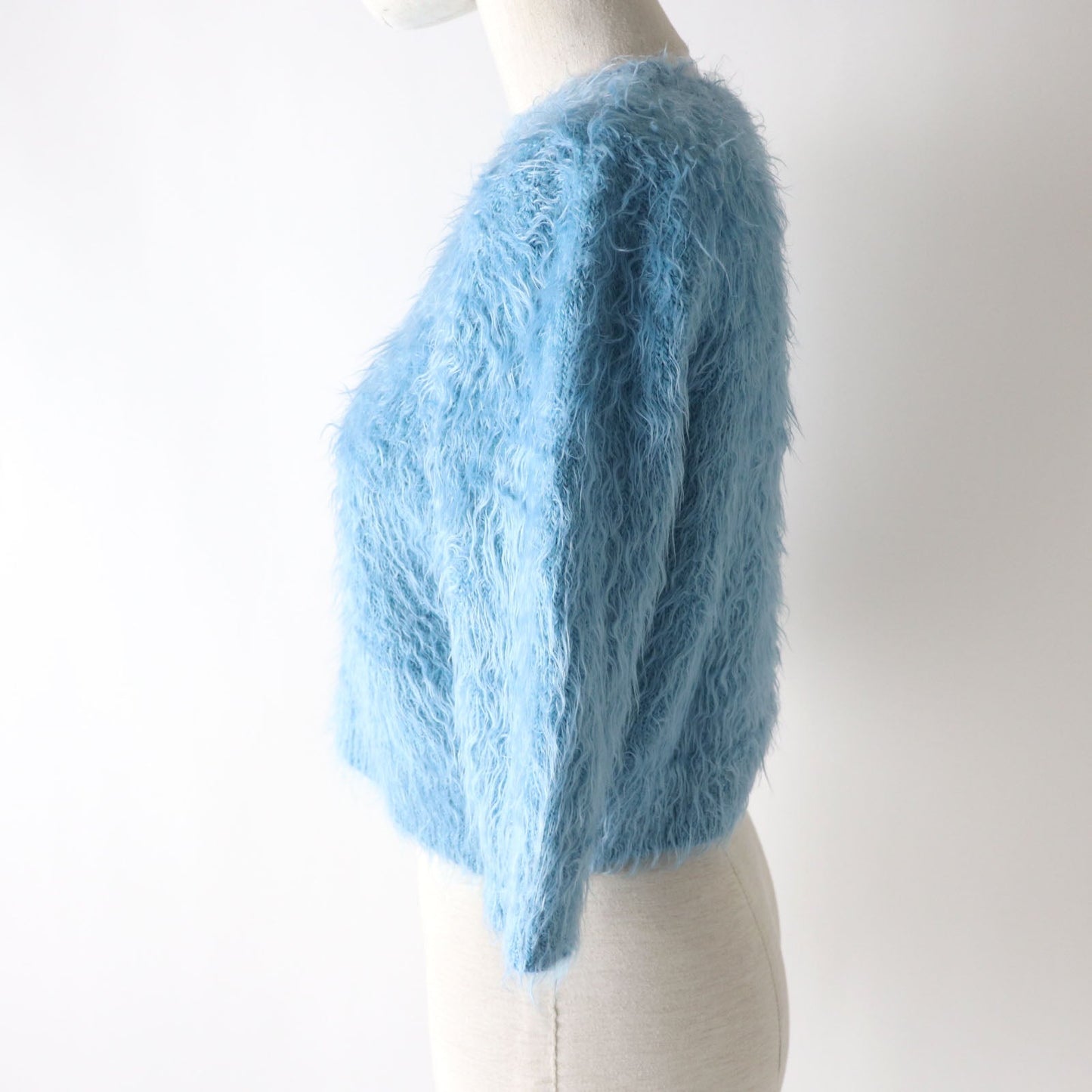 Luxury Gucci Trending 2025 GG Embroidery Knit Blue XS Women