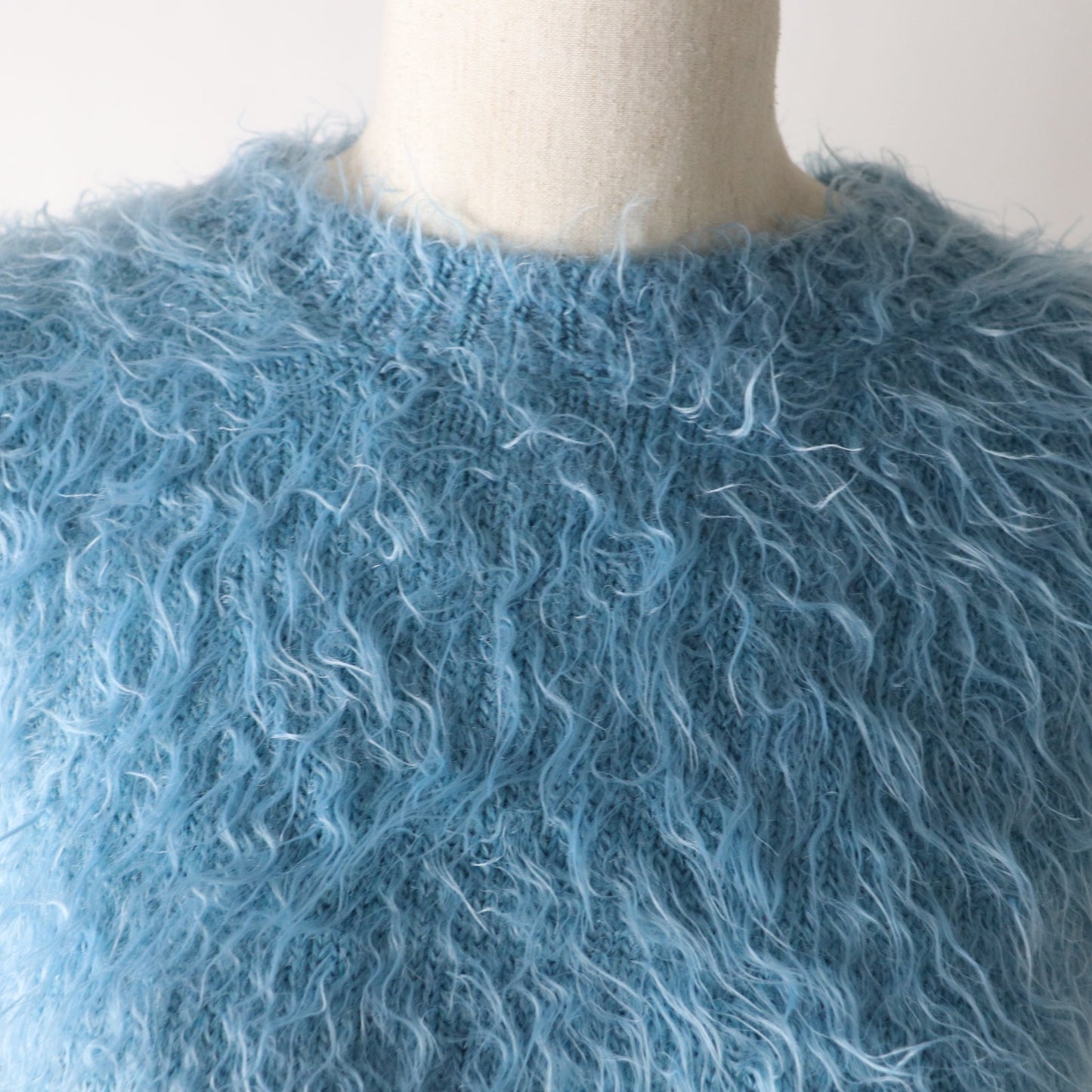 Luxury Gucci Trending 2025 GG Embroidery Knit Blue XS Women