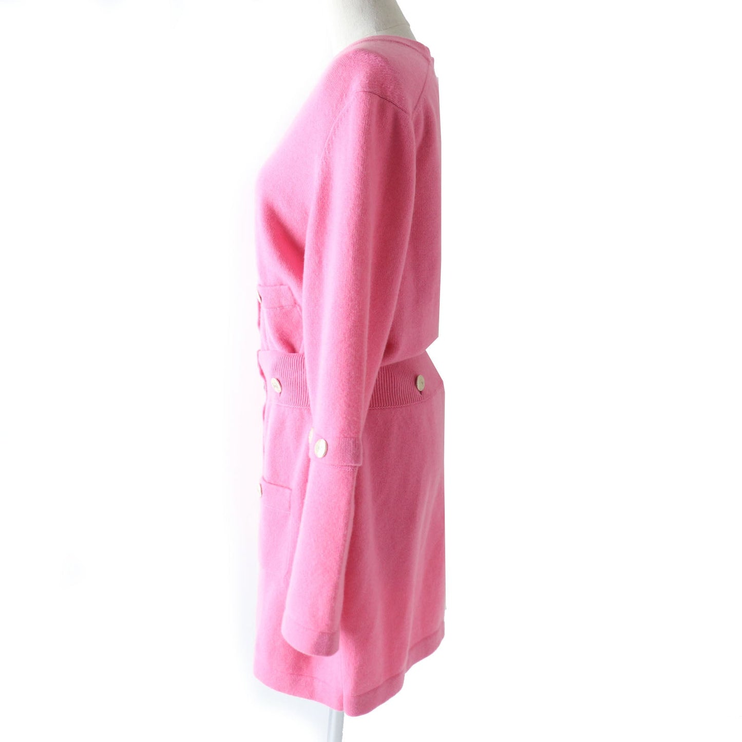 Chanel Cashmere One Piece Set Pink