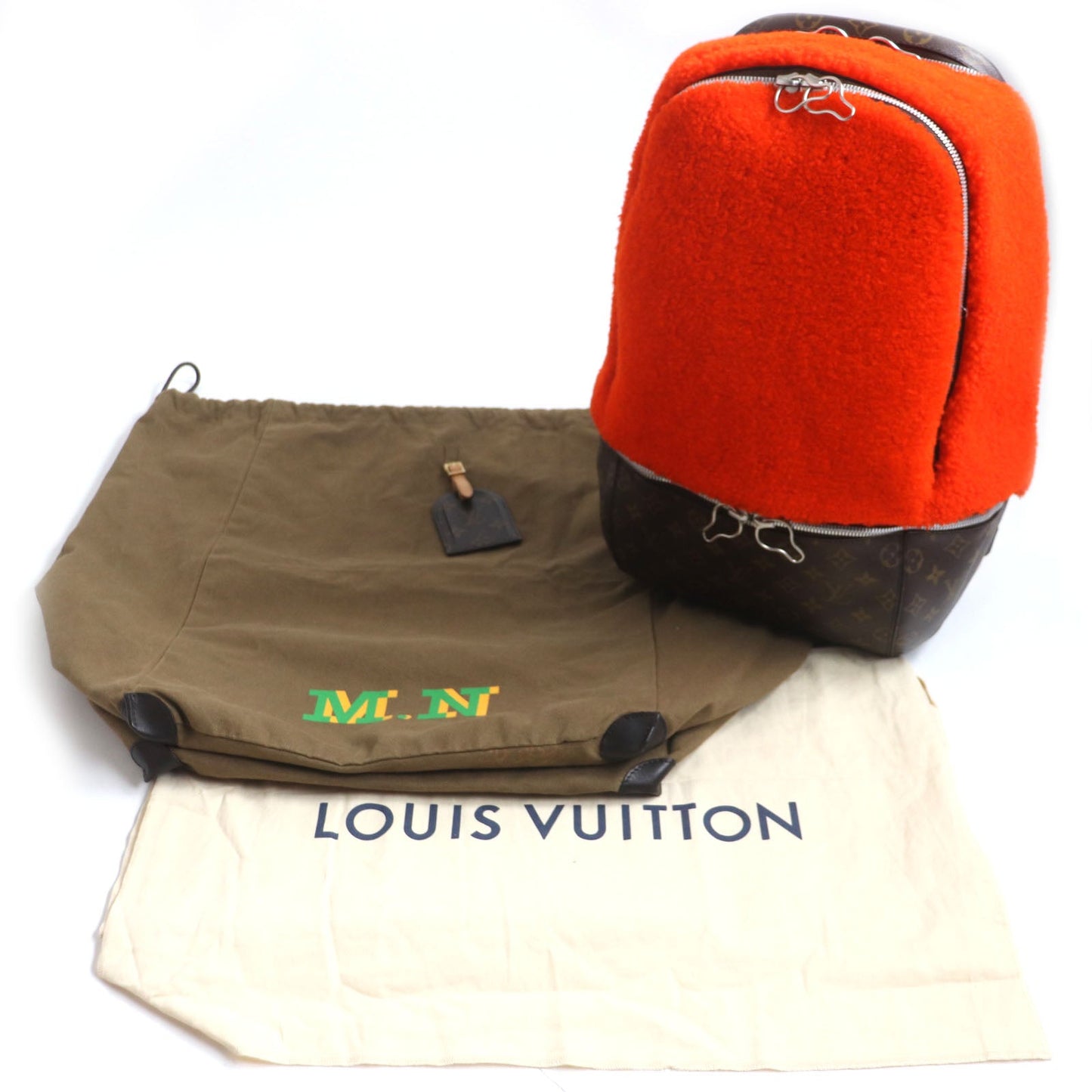 Louis Vuitton Monogram Fleece Backpack M40277