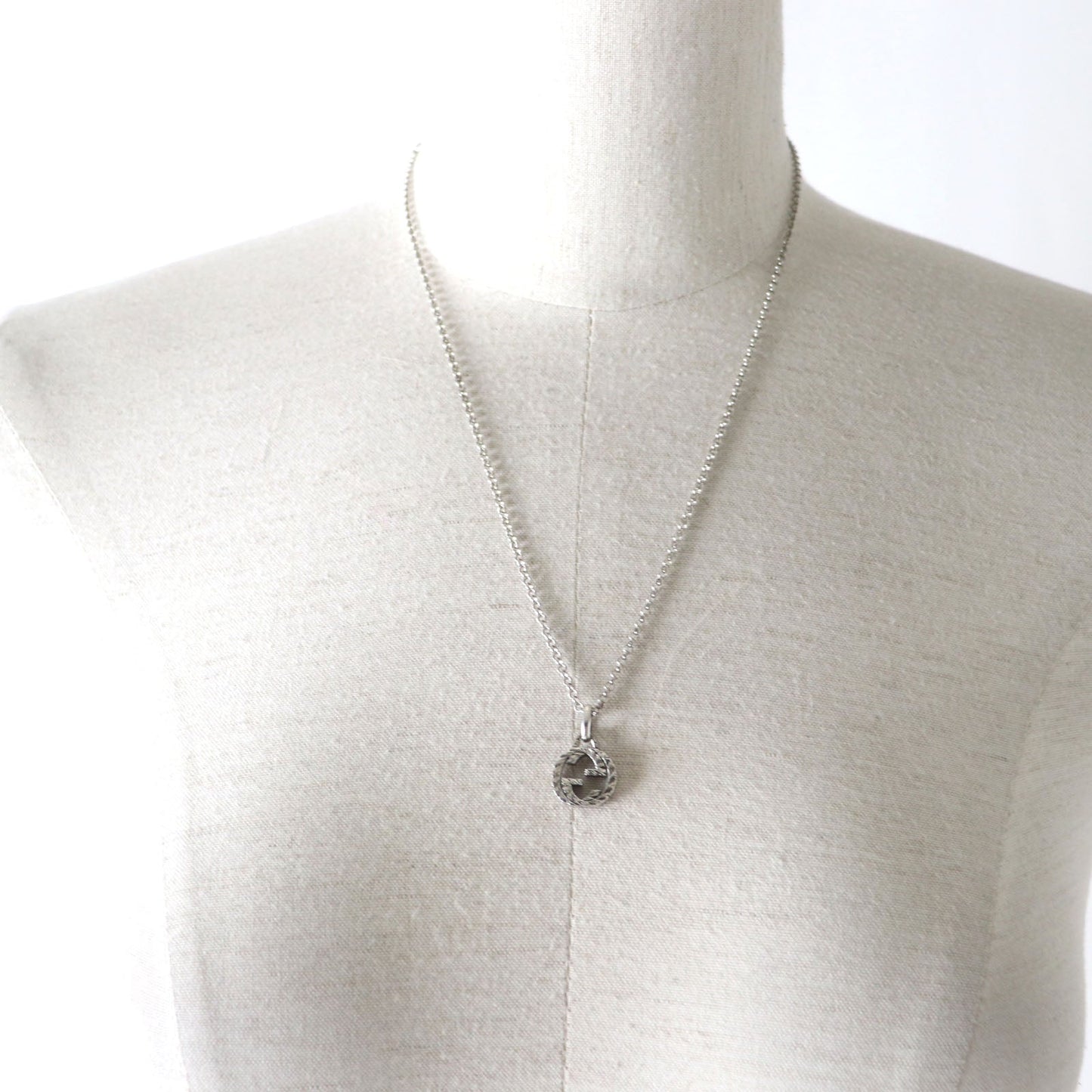 Luxury Gucci Trending 2025 Arabesque AG925 Silver Necklace Pendant