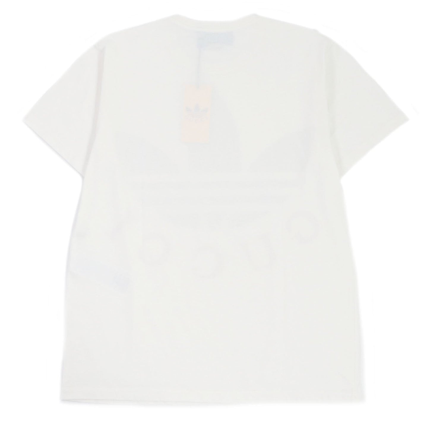 Luxury Gucci Trending 2025 Trefoil Logo Crew Neck T-shirt White S