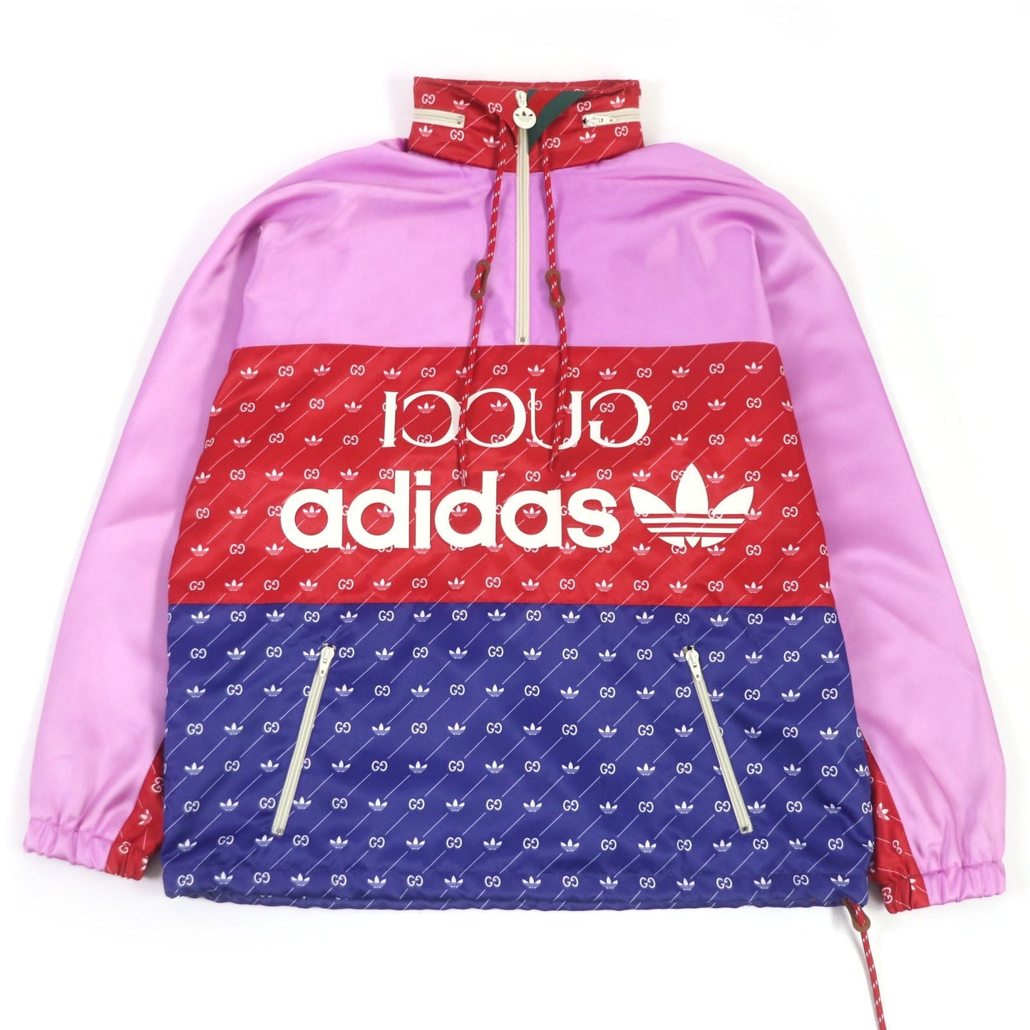 Luxury Gucci Trending 2025 adidas Half-zip Hooded Anorak Parka