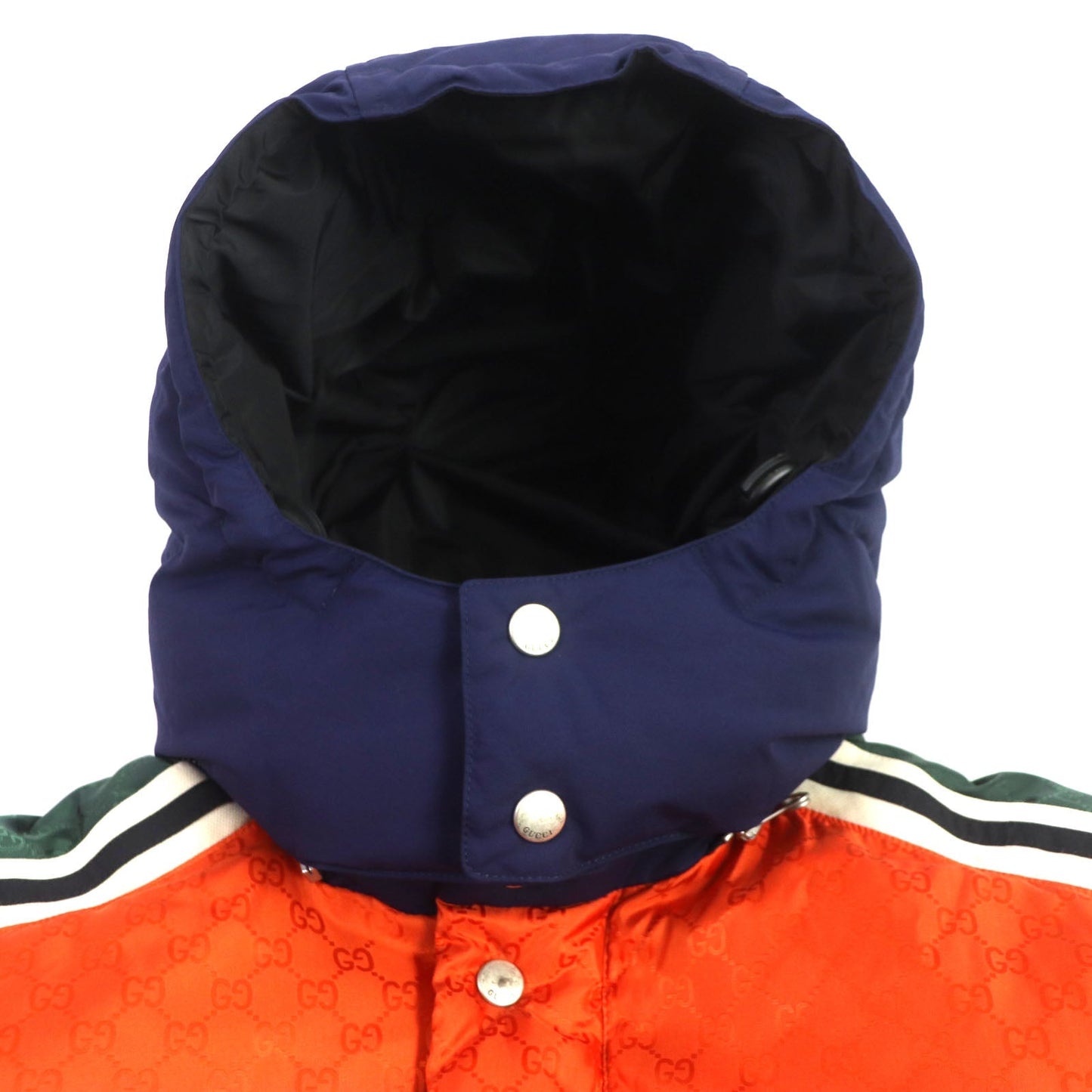 Luxury Gucci Trending 2025 Nylon GG Monogram Hooded Down Jacket