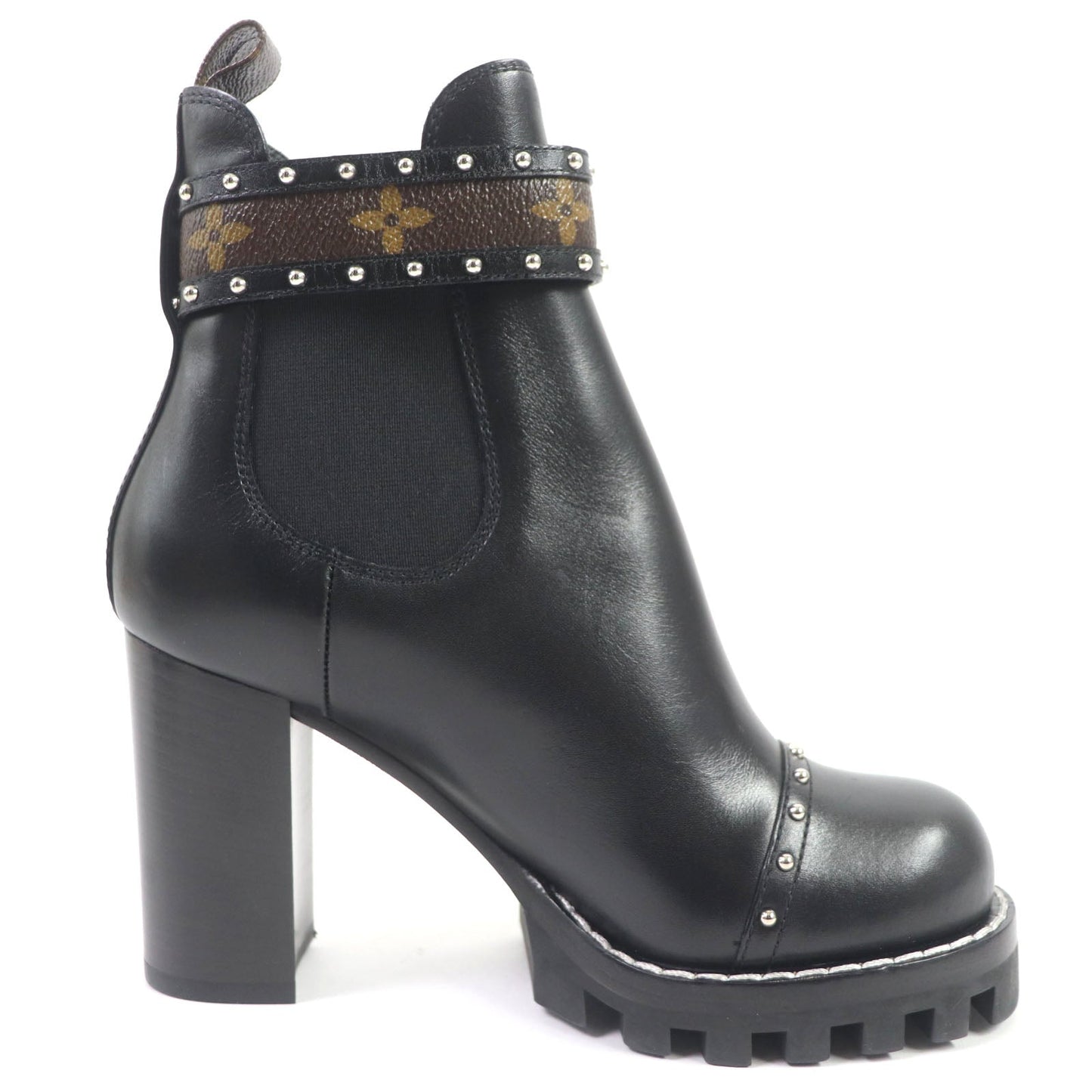 LOUIS VUITTON Ankle boots Main: Leather black Star trail line Women 36
