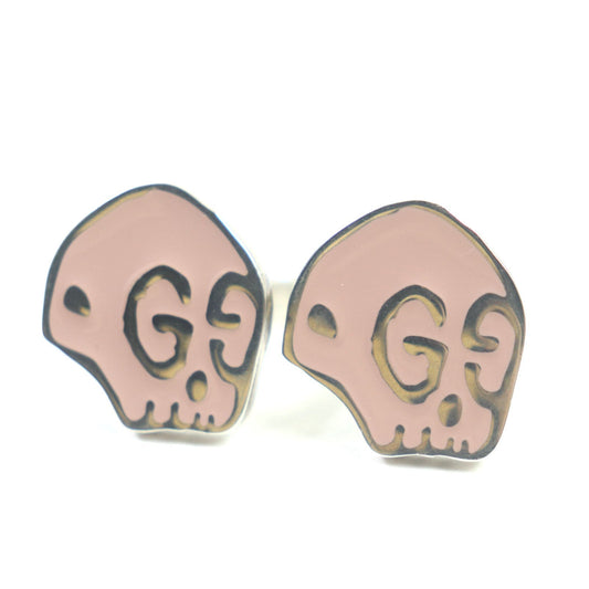 Luxury Gucci Trending 2025 Ghost Skull Double Ring AG925 Silver