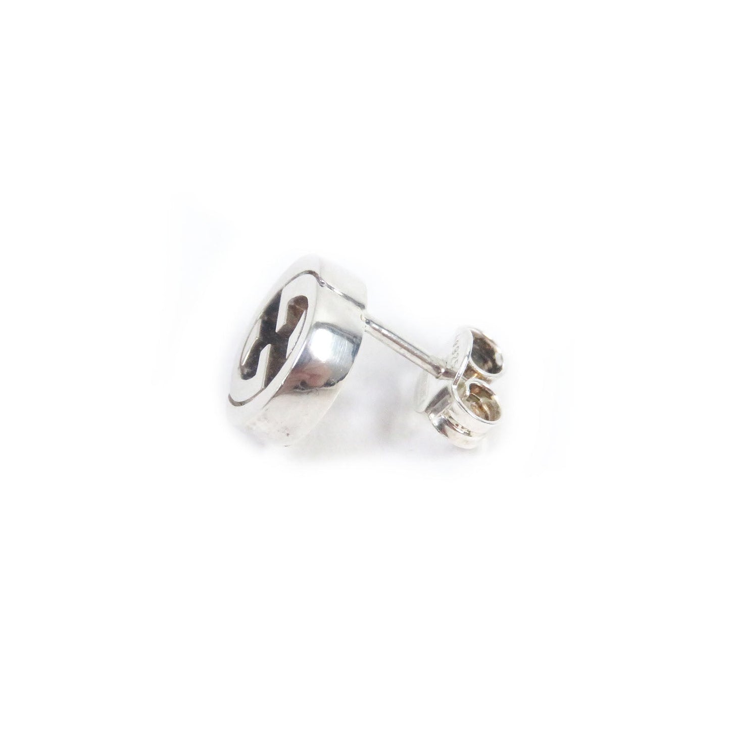 Luxury Gucci Trending 2025 AG925 Interlocking G Stud Earrings