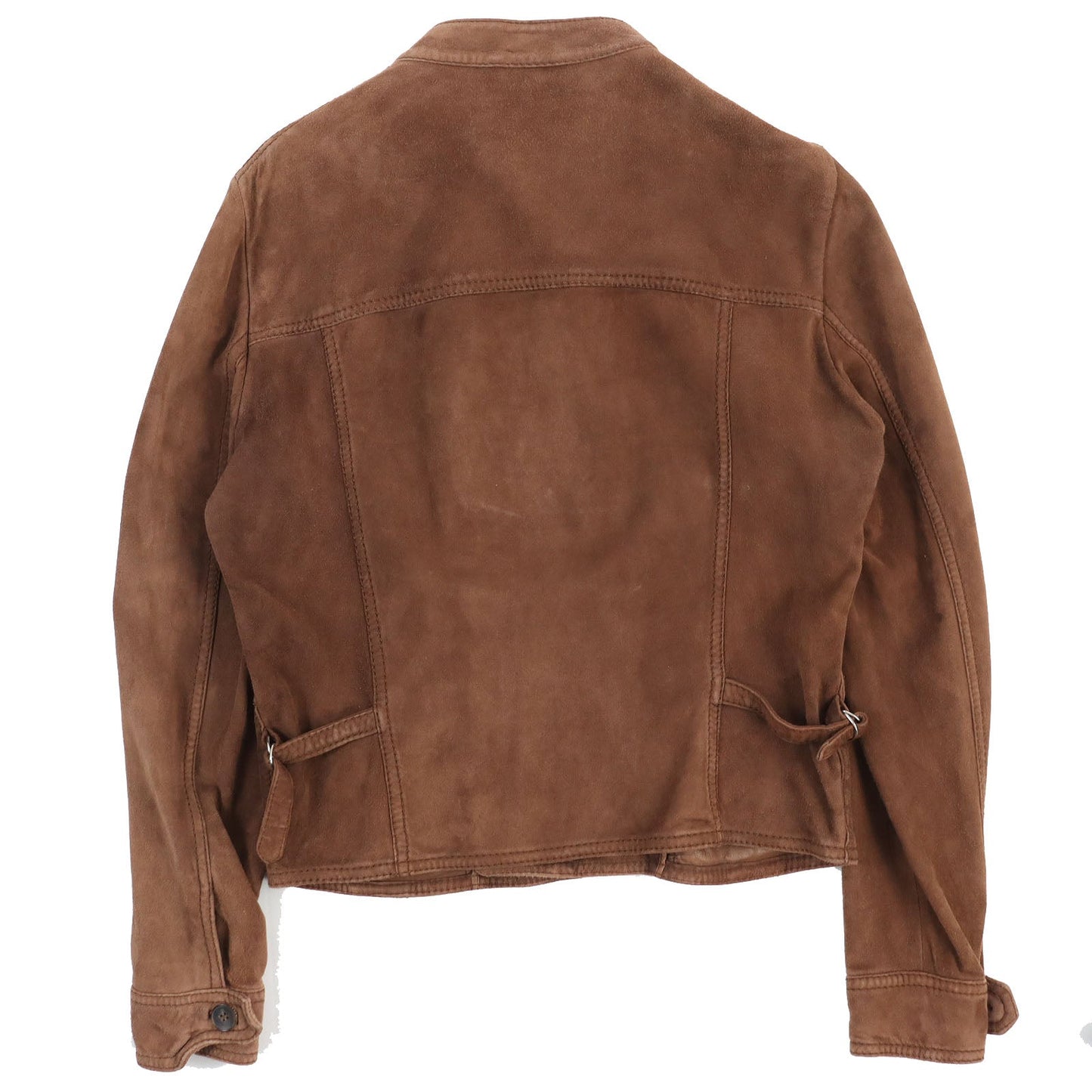 Luxury Gucci Trending 2025 Suede Leather Jacket Brown 50