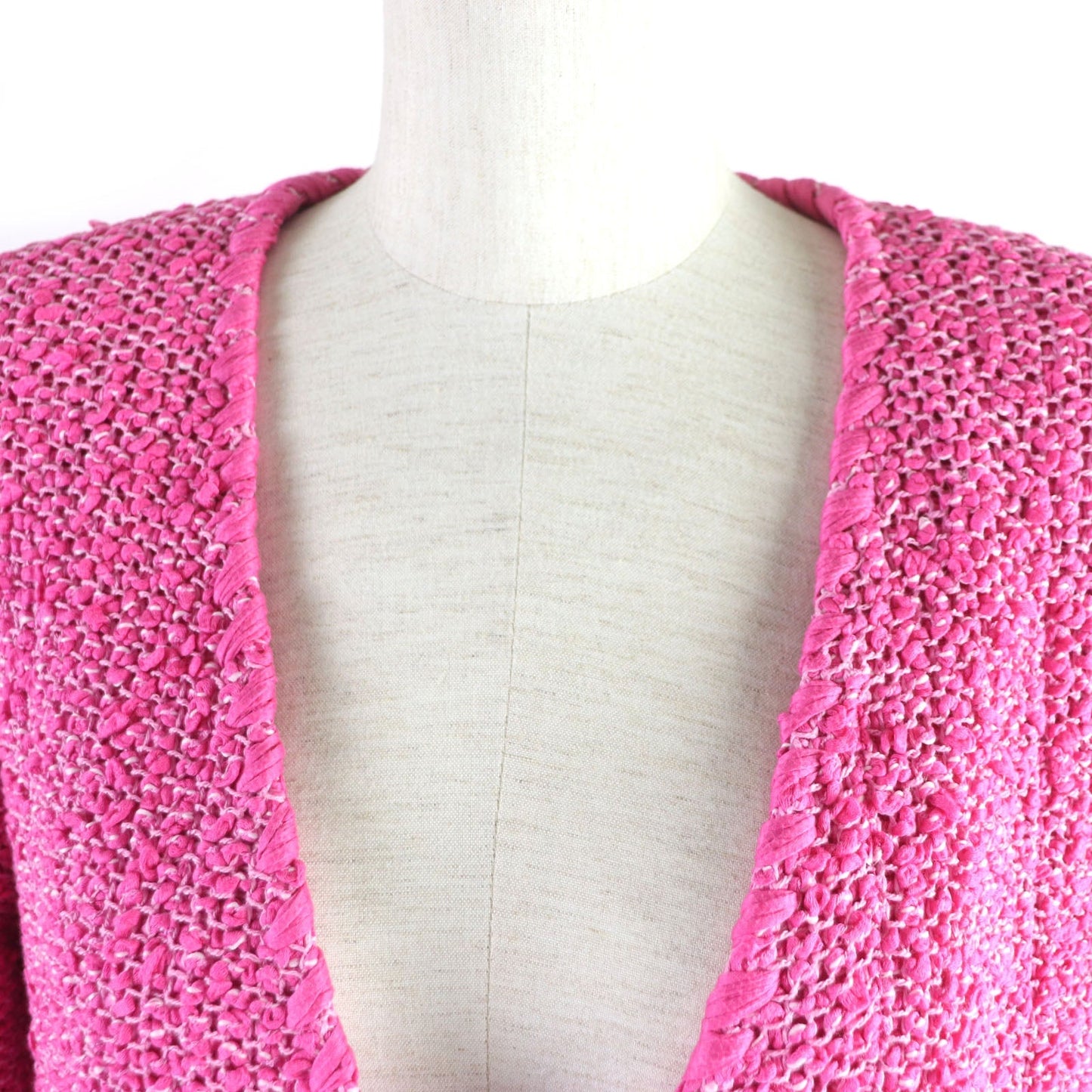 Chanel Cotton Acrylic Jacket with COCO Mark Button