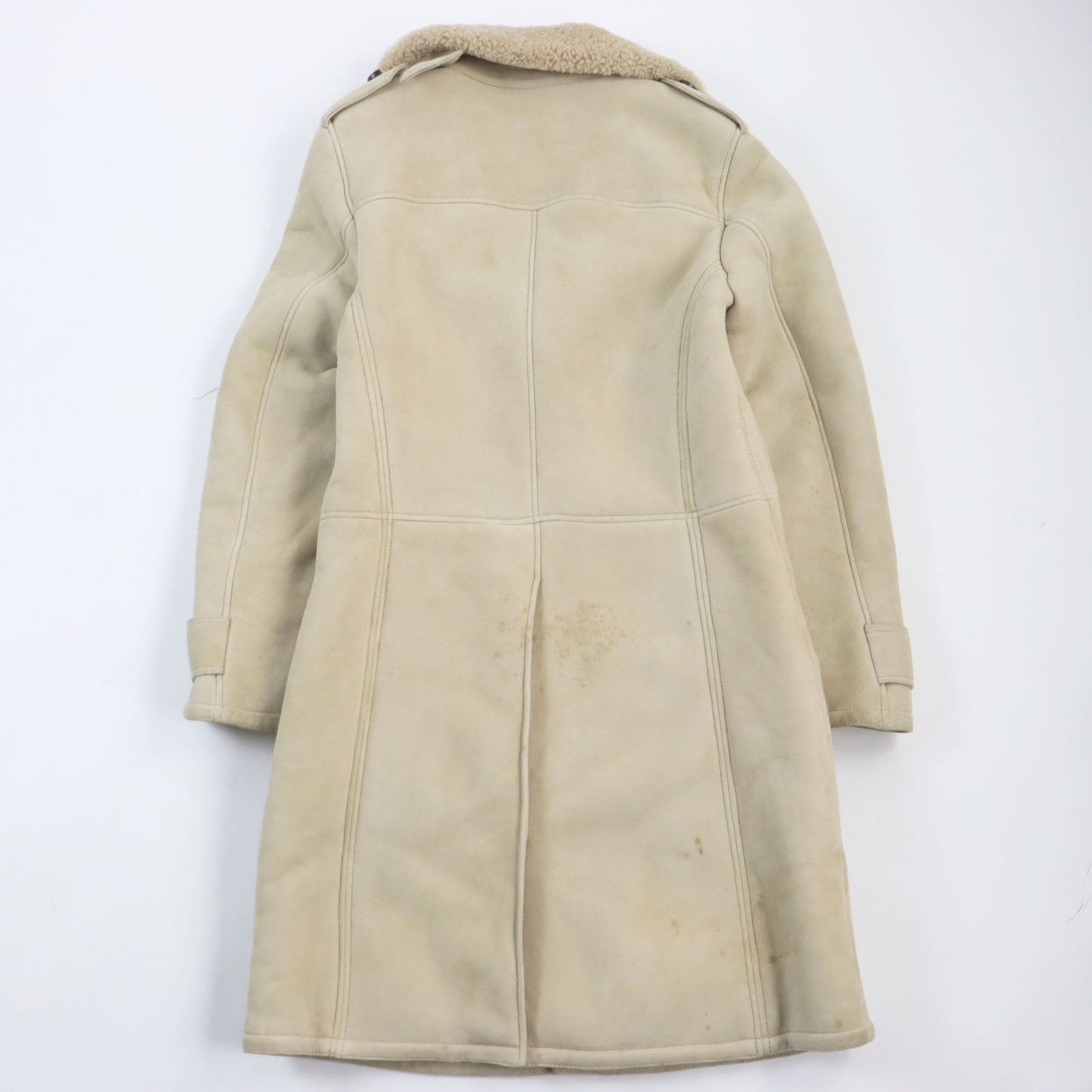 Luxury Gucci Trending 2025 Mouton Coat Beige 44 Men