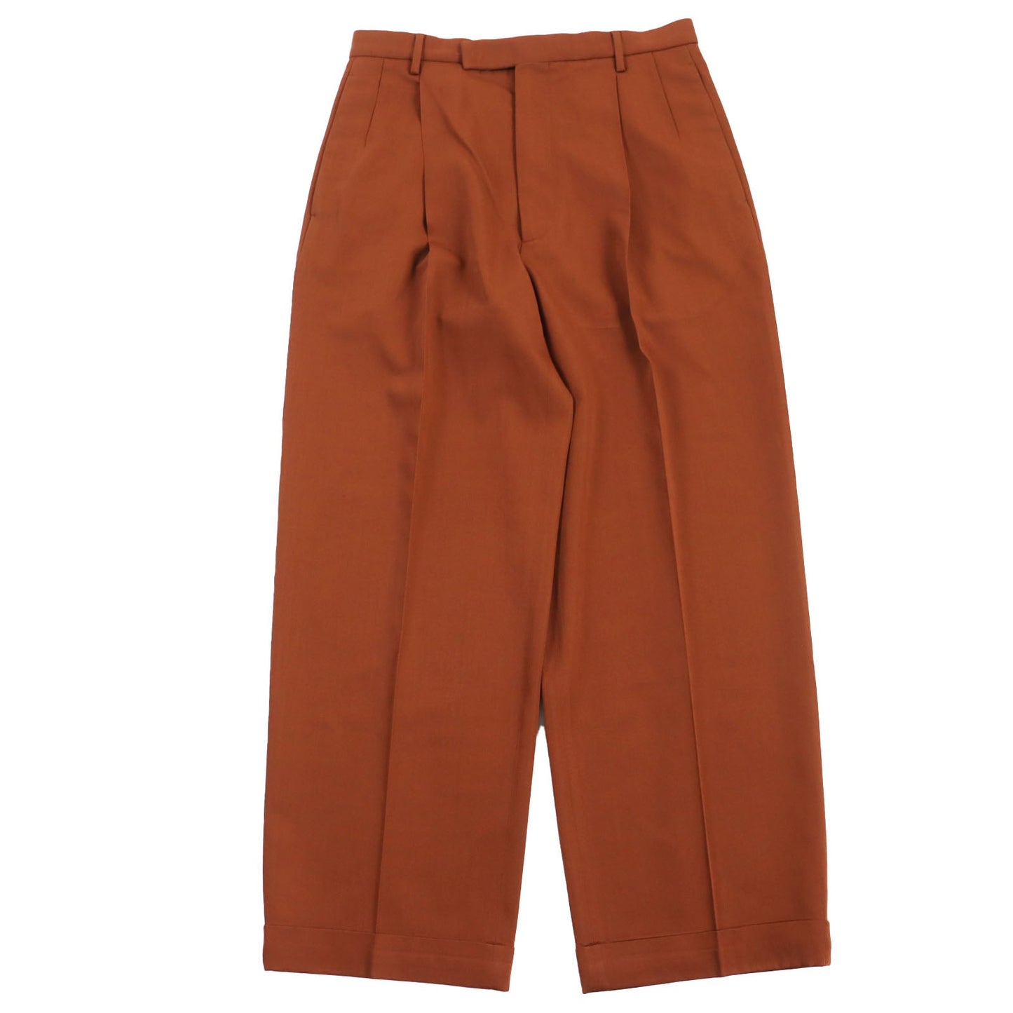 Luxury Gucci Trending 2025 Wool Trousers with Logo Brown 44