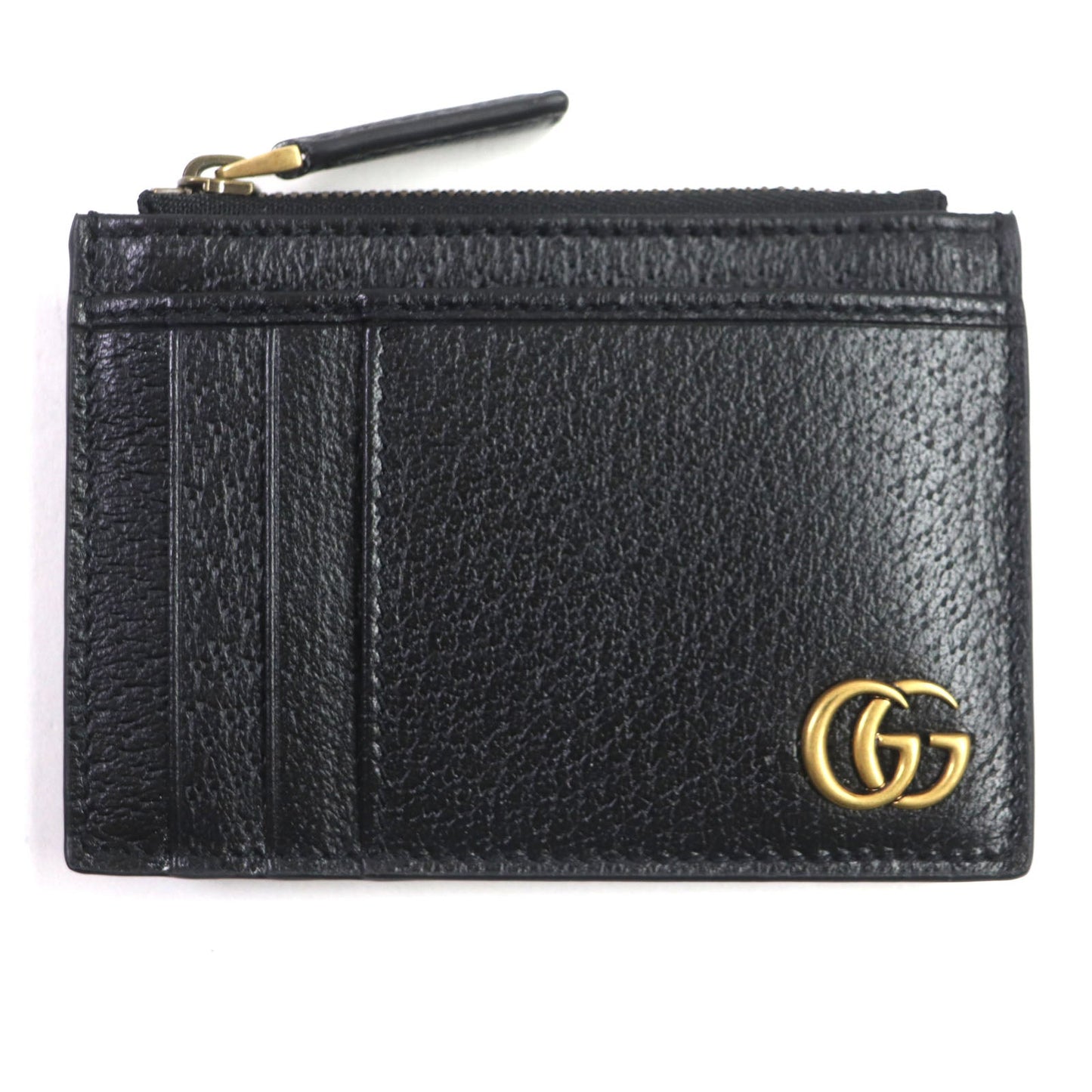 Luxury Gucci Trending 2025 GG Marmont Leather Card Holder 657589