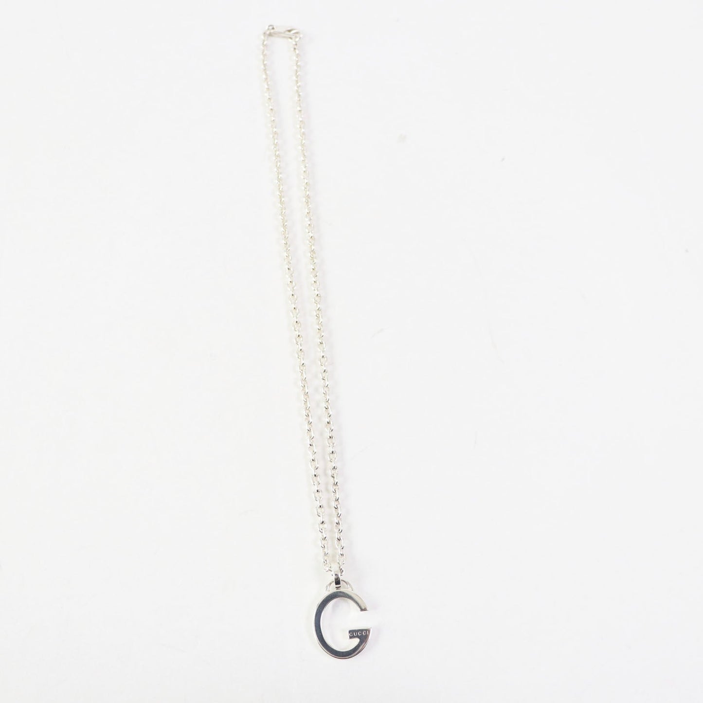 Luxury Gucci Trending 2025 AG925 G Logo Pendant Necklace