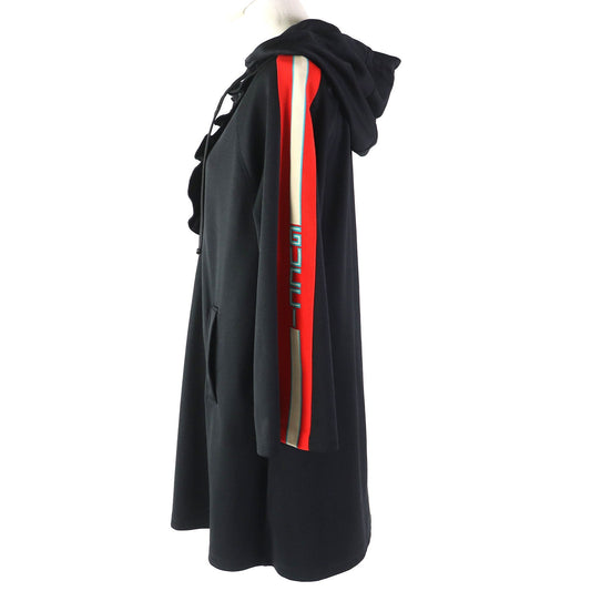 Luxury Gucci Trending 2025 Logo Armline Half Zip Hoodie Dress S