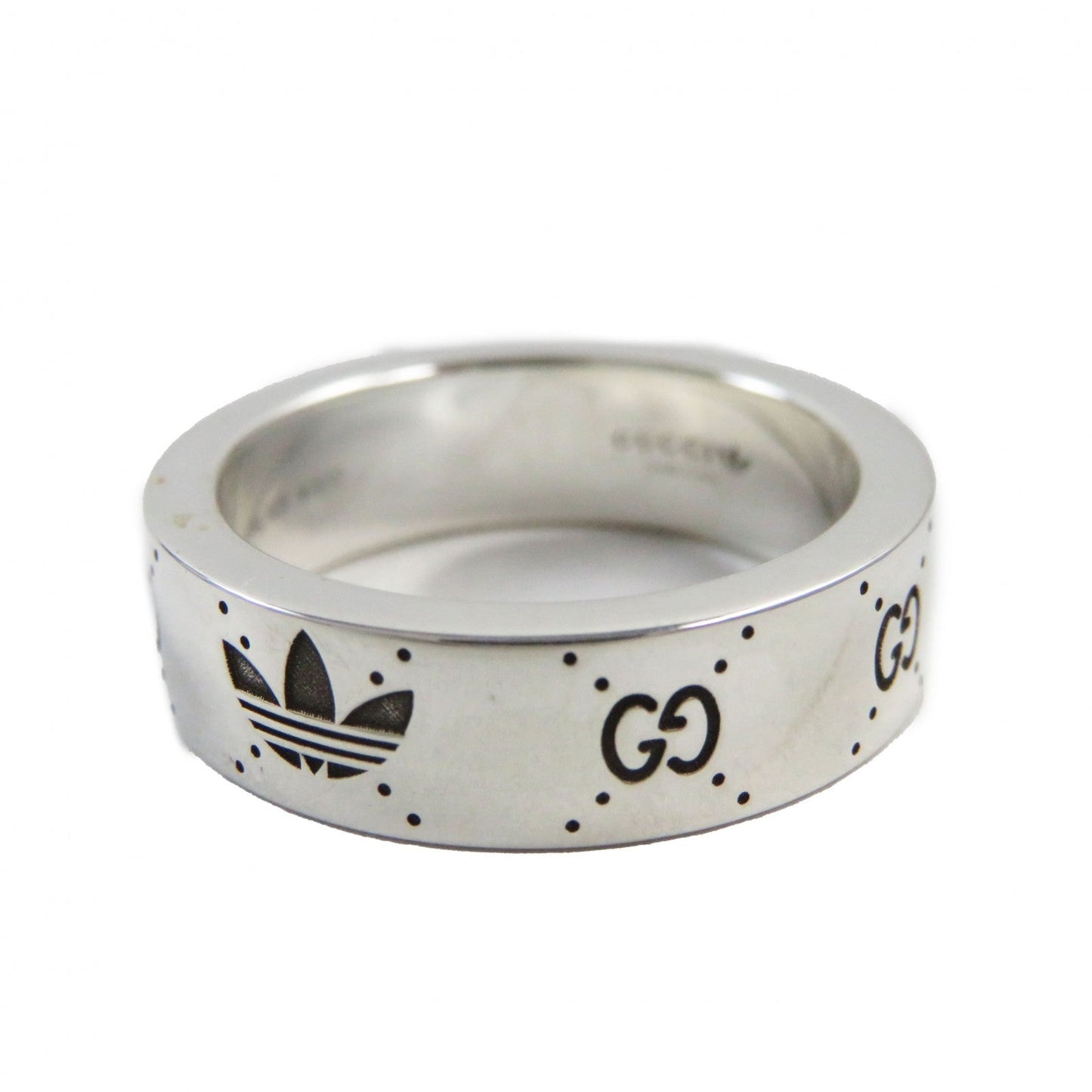 Luxury Gucci Trending 2025 AG925 Silver Engraving Ring 702764