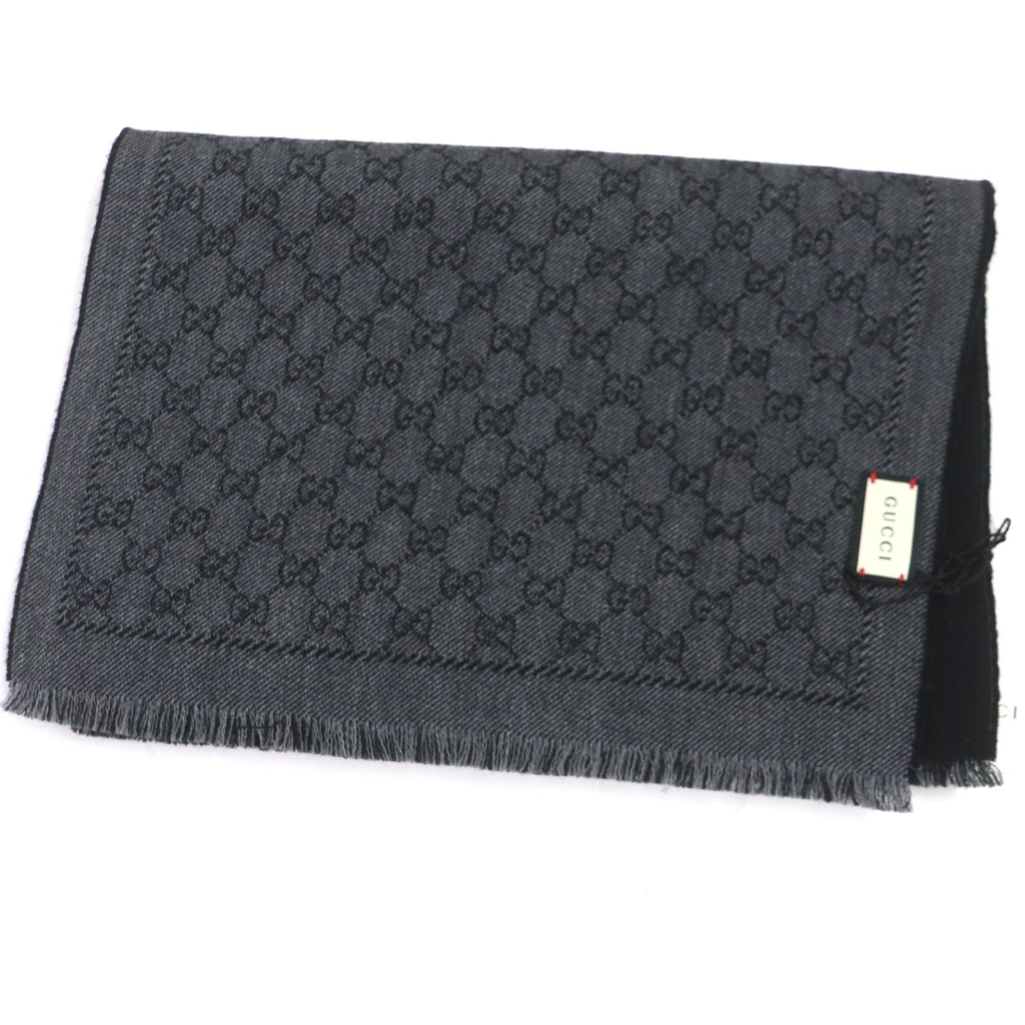 Luxury Gucci Trending 2025 Wool GG Pattern Reversible Scarf