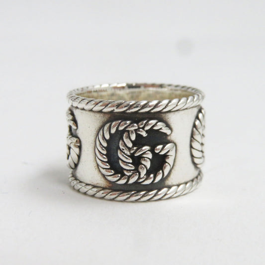 Luxury Gucci Trending 2025 GG Marmont Ring AG925 Silver